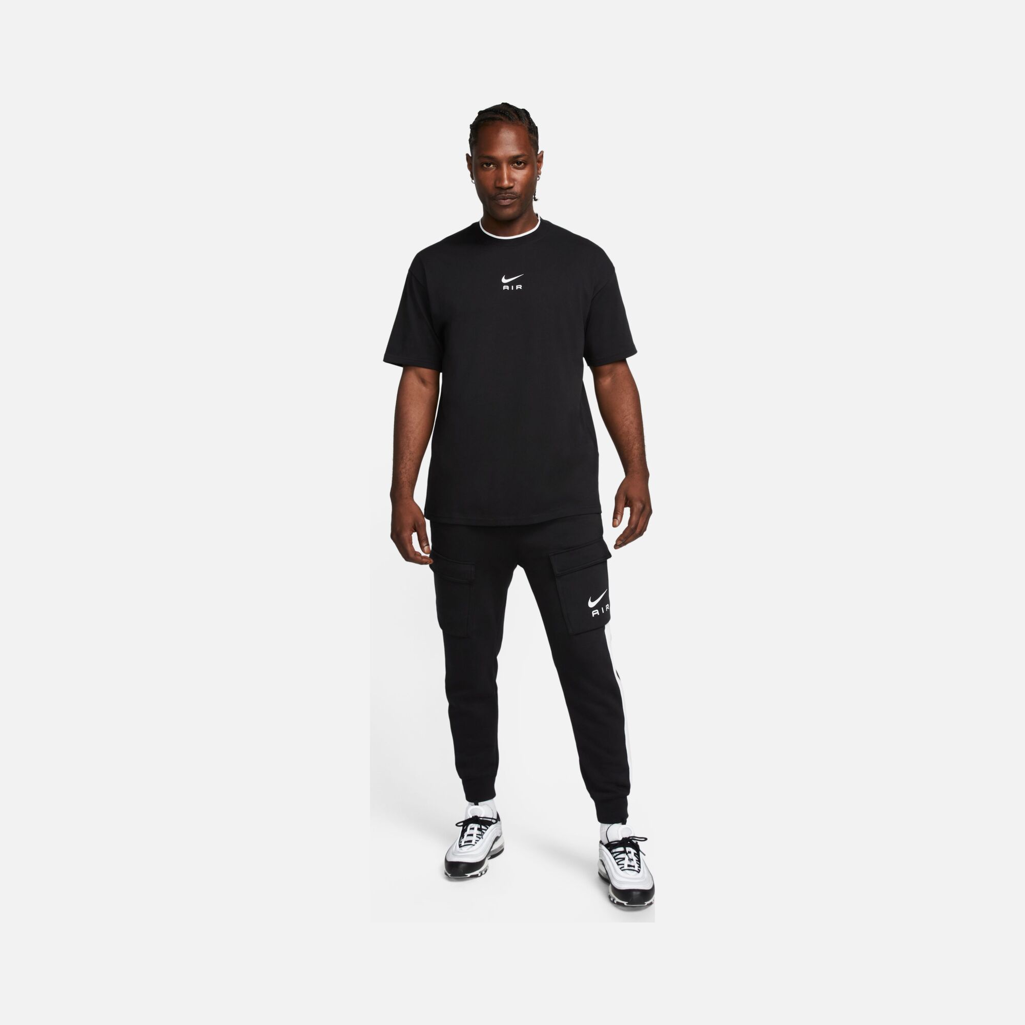 Nike Sportswear Swoosh Air Loost Fit Short-Sleeve Erkek Tişört