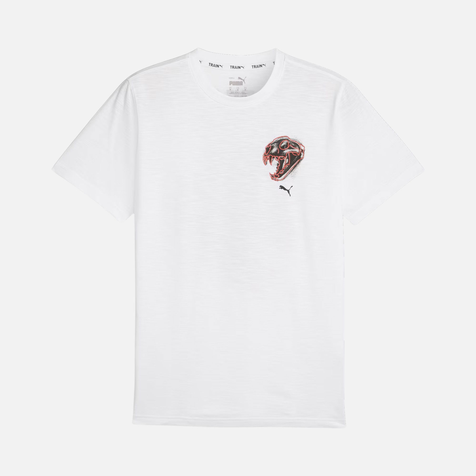 Puma Train Emblem Graphic Training Short-Sleeve Erkek Tişört