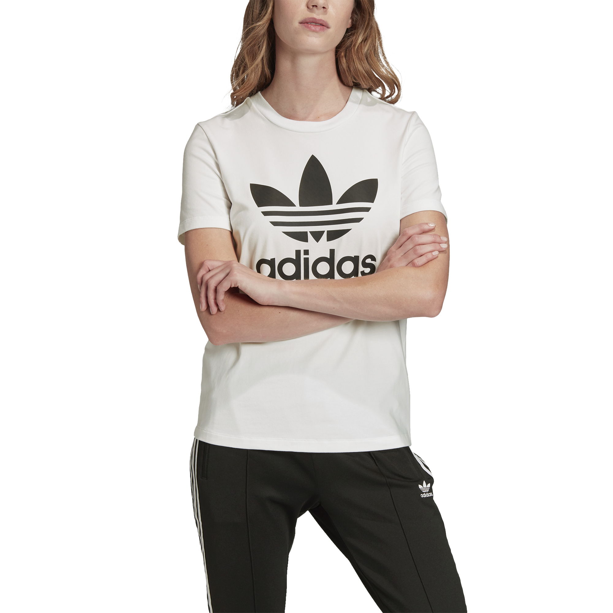 adidas Trefoil Logo Short-Sleeve Kadın Tişört