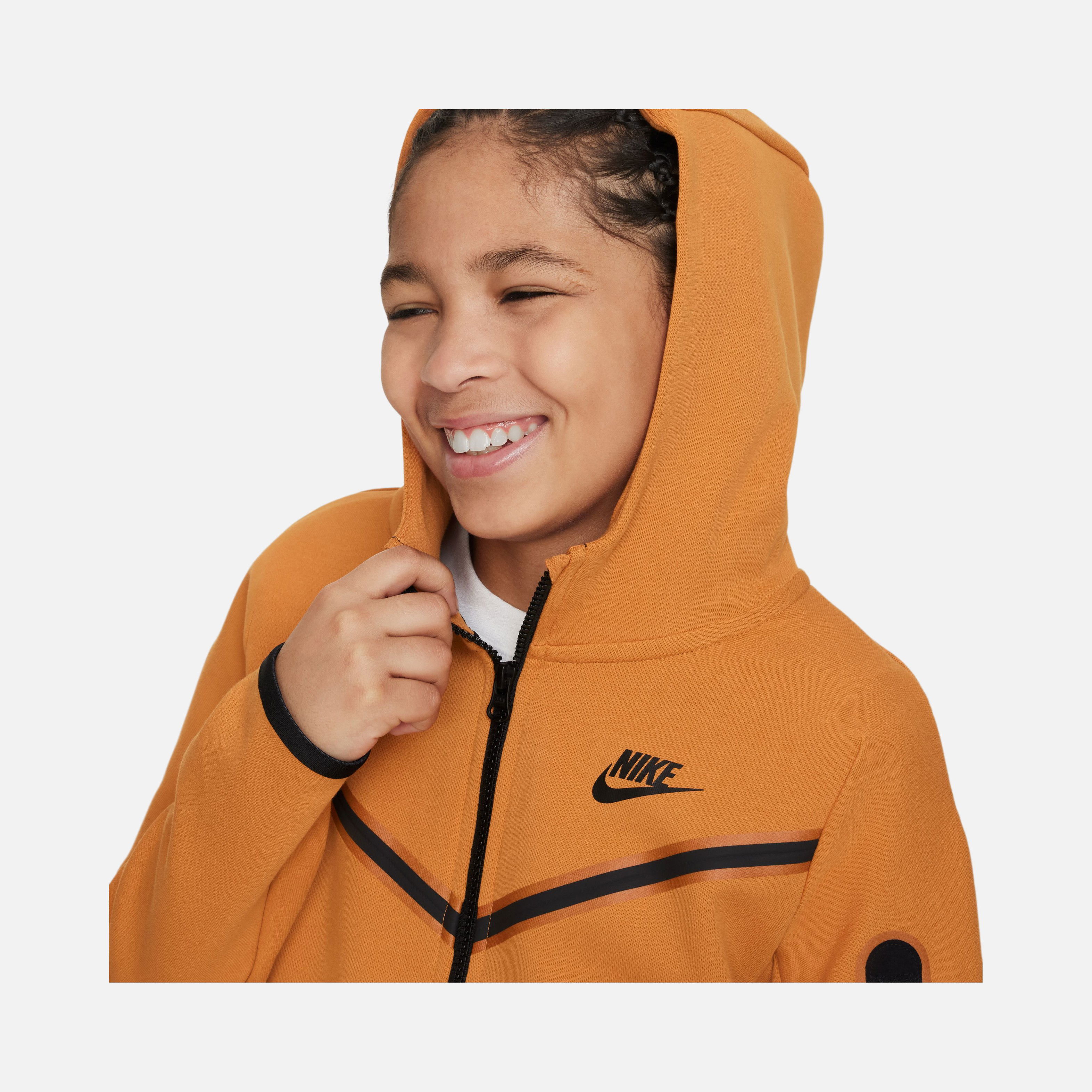 Nike Sportswear Tech Fleece Full-Zip Hoodie (Boys') Çocuk Sweatshirt
