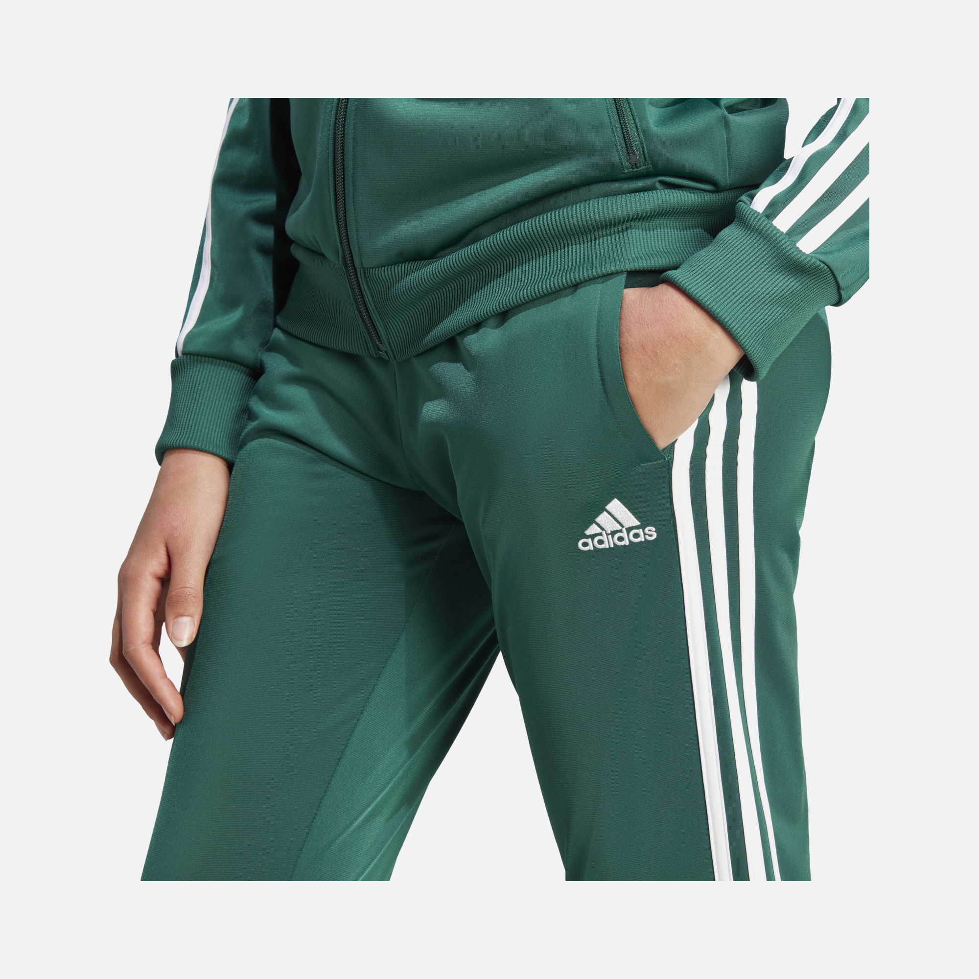 adidas Sportswear Essentials 3-Stripes Full-Zip Kadın Eşofman Takımı