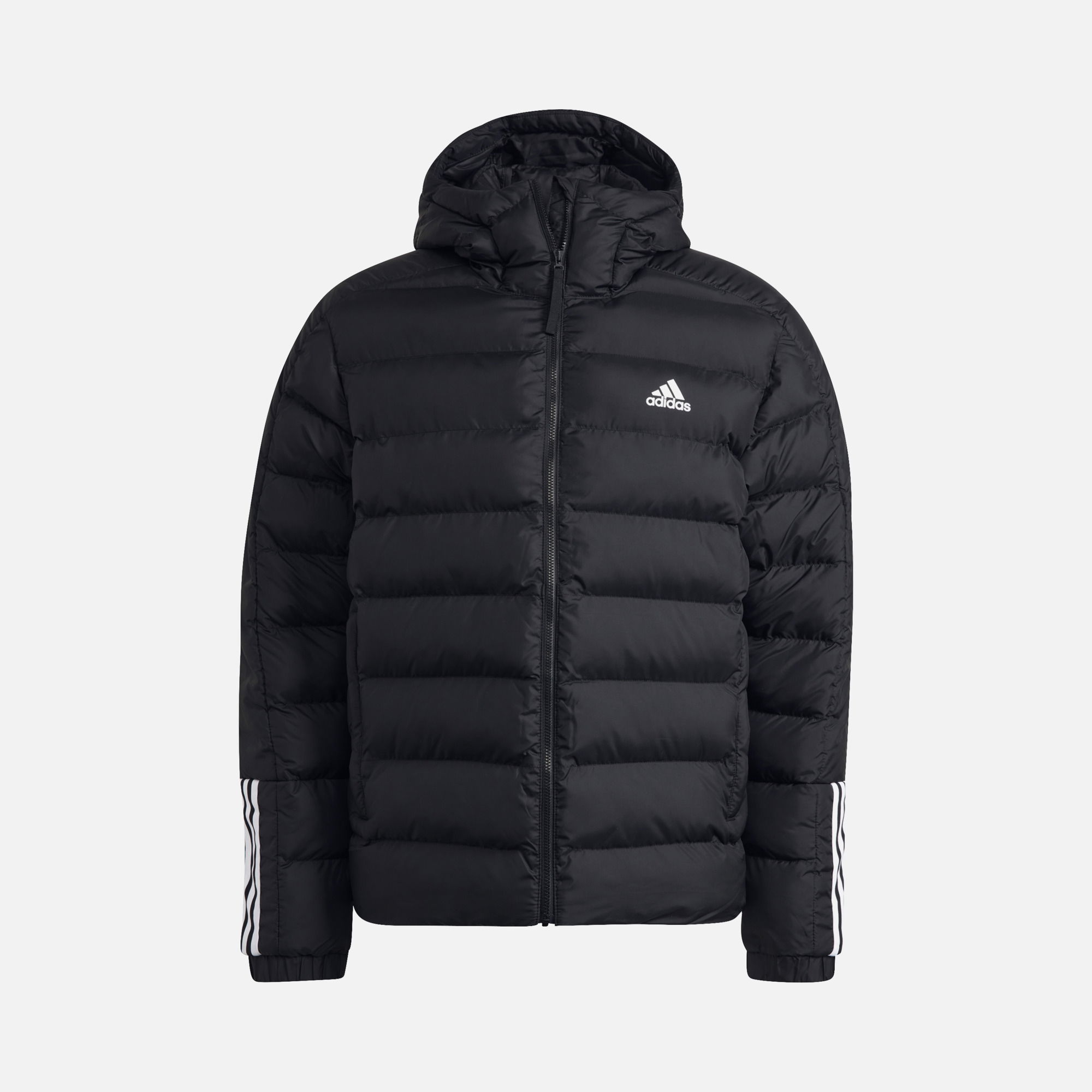 adidas Itavic 3-Stripes Midweight Full-Zip Hoodie Erkek Mont