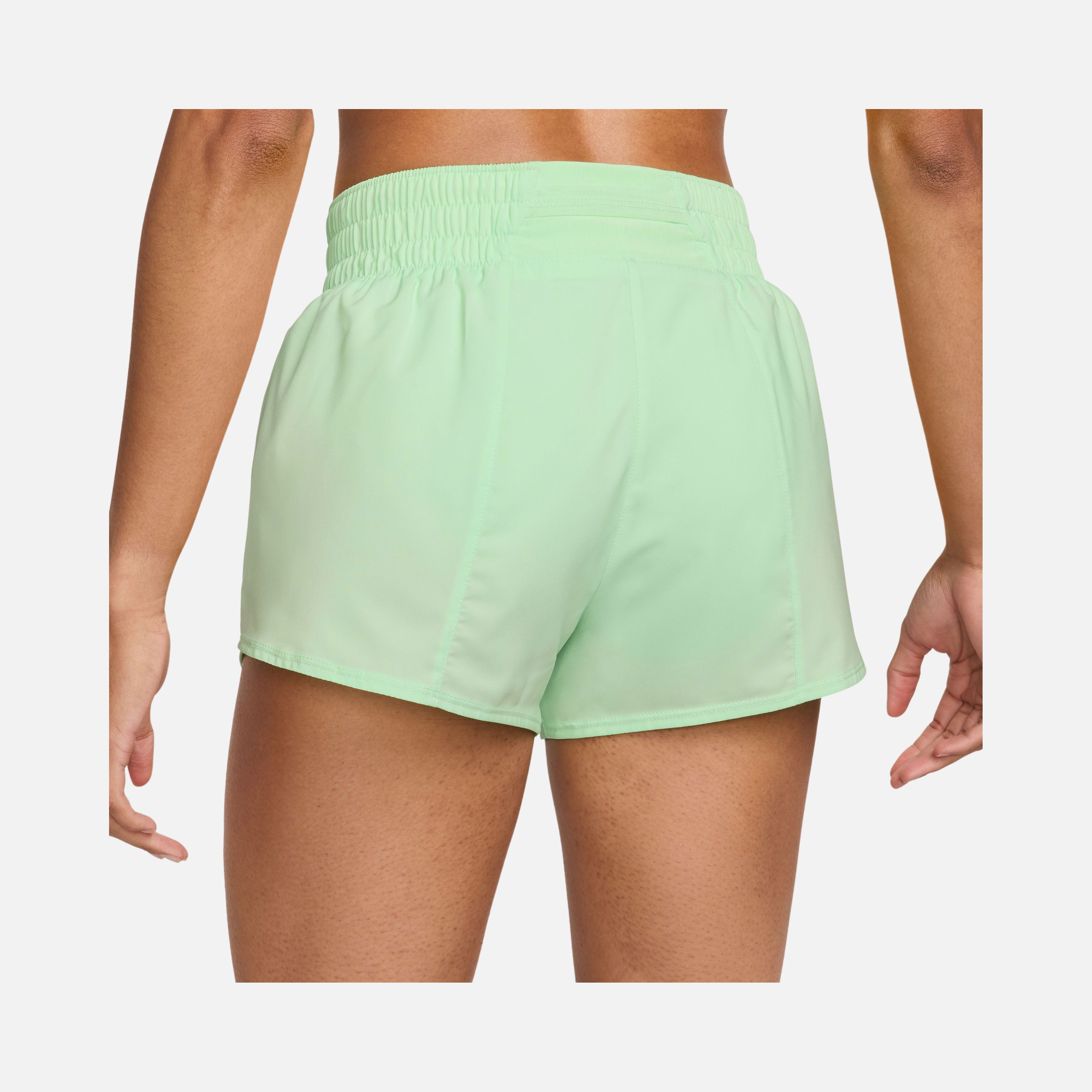 Nike One Swoosh Dri-Fit Mid-Rise 8cm (approx.) Brief-Lined Running Kadın Şort