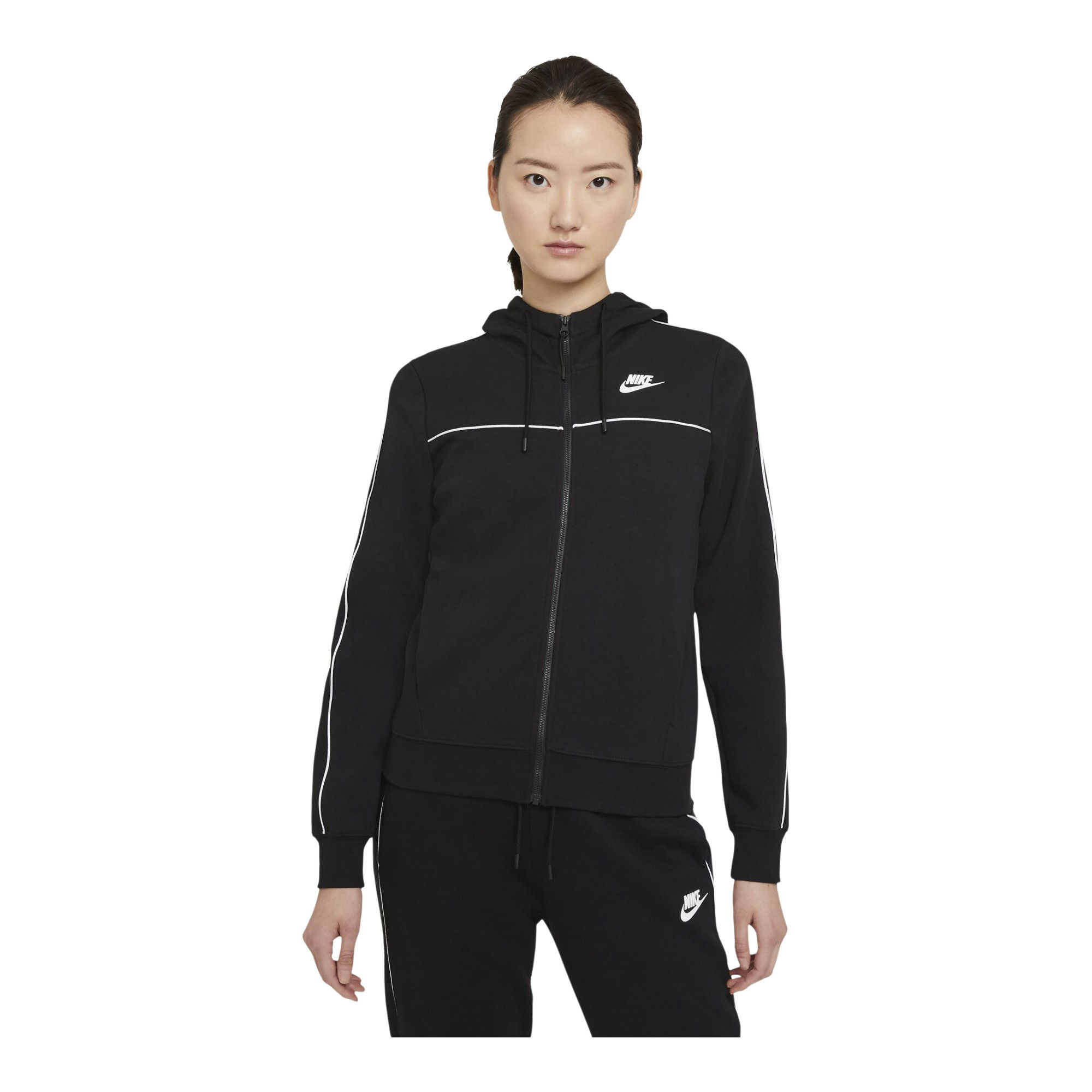 Nike Sportswear Millennium Essential Fleece Full-Zip Hoodie Kadın Sweatshirt