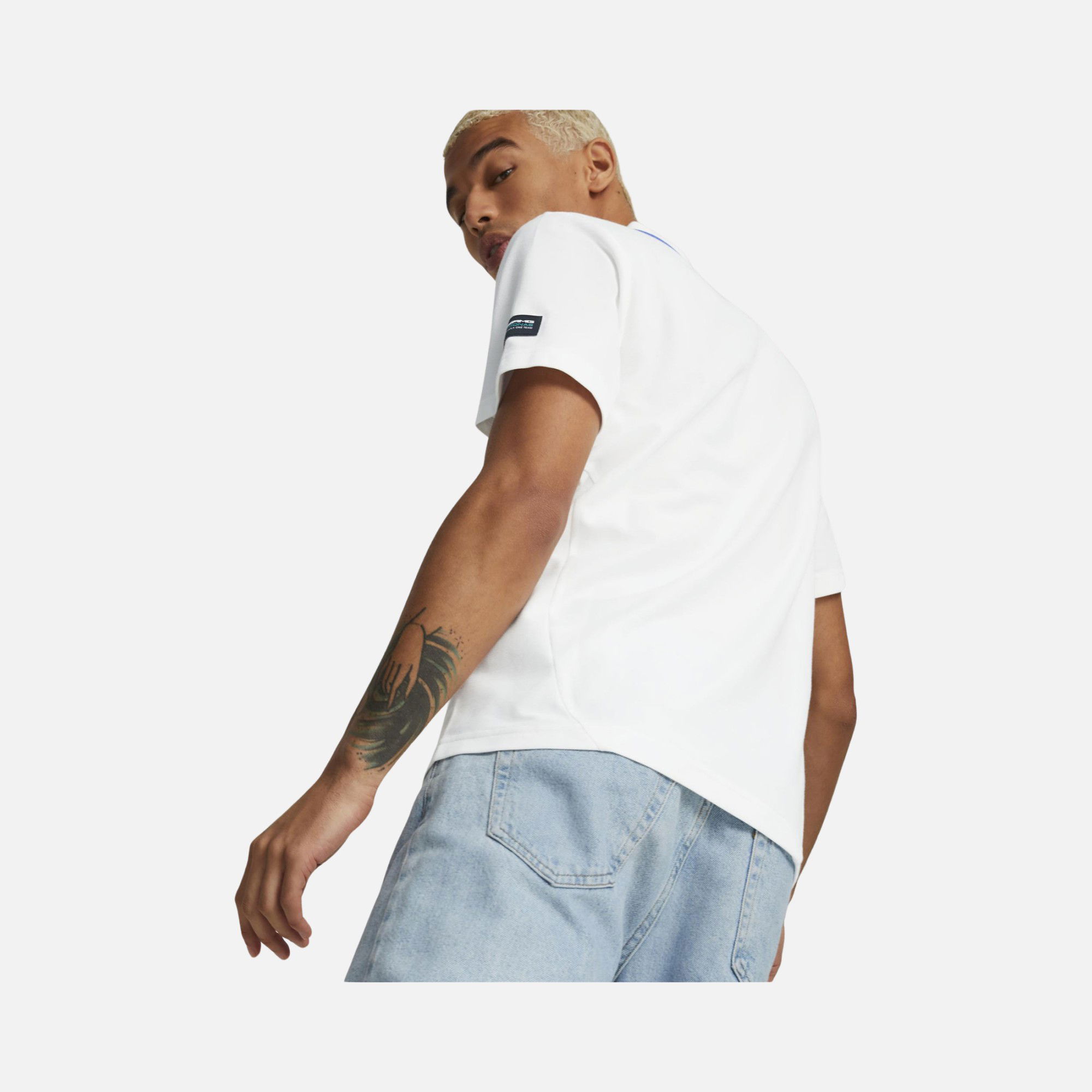 Puma Sportswear Mercedes AMG Polo Short-Sleeve Erkek Tişört