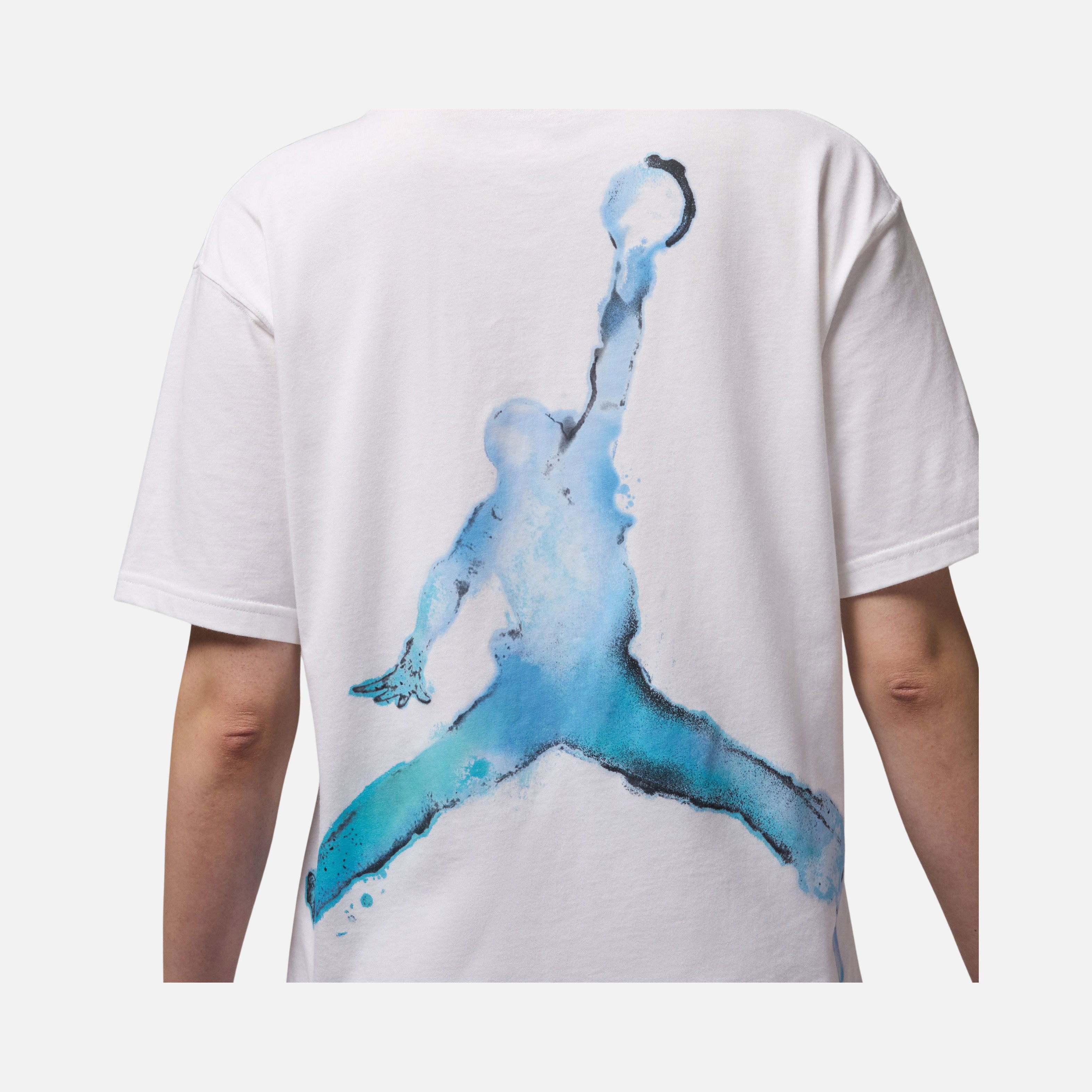 Nike Jordan Ss Gf Gfx Tee Poolside Kadın Tişört