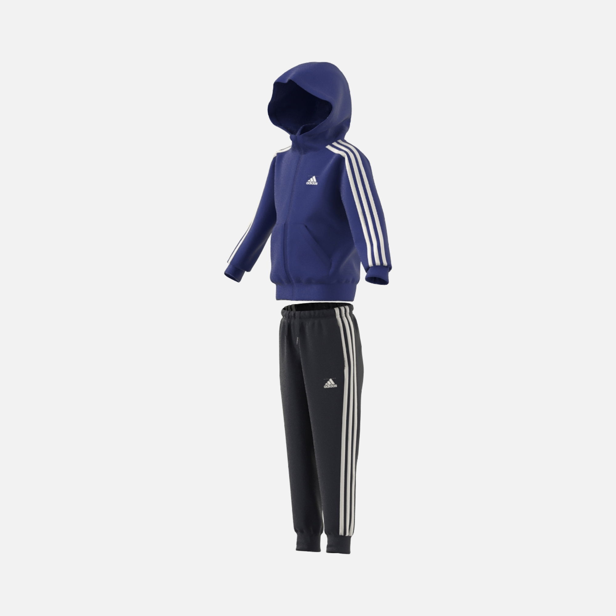 adidas Essentials 3-Stripes Shiny Çocuk Eşofman Takımı