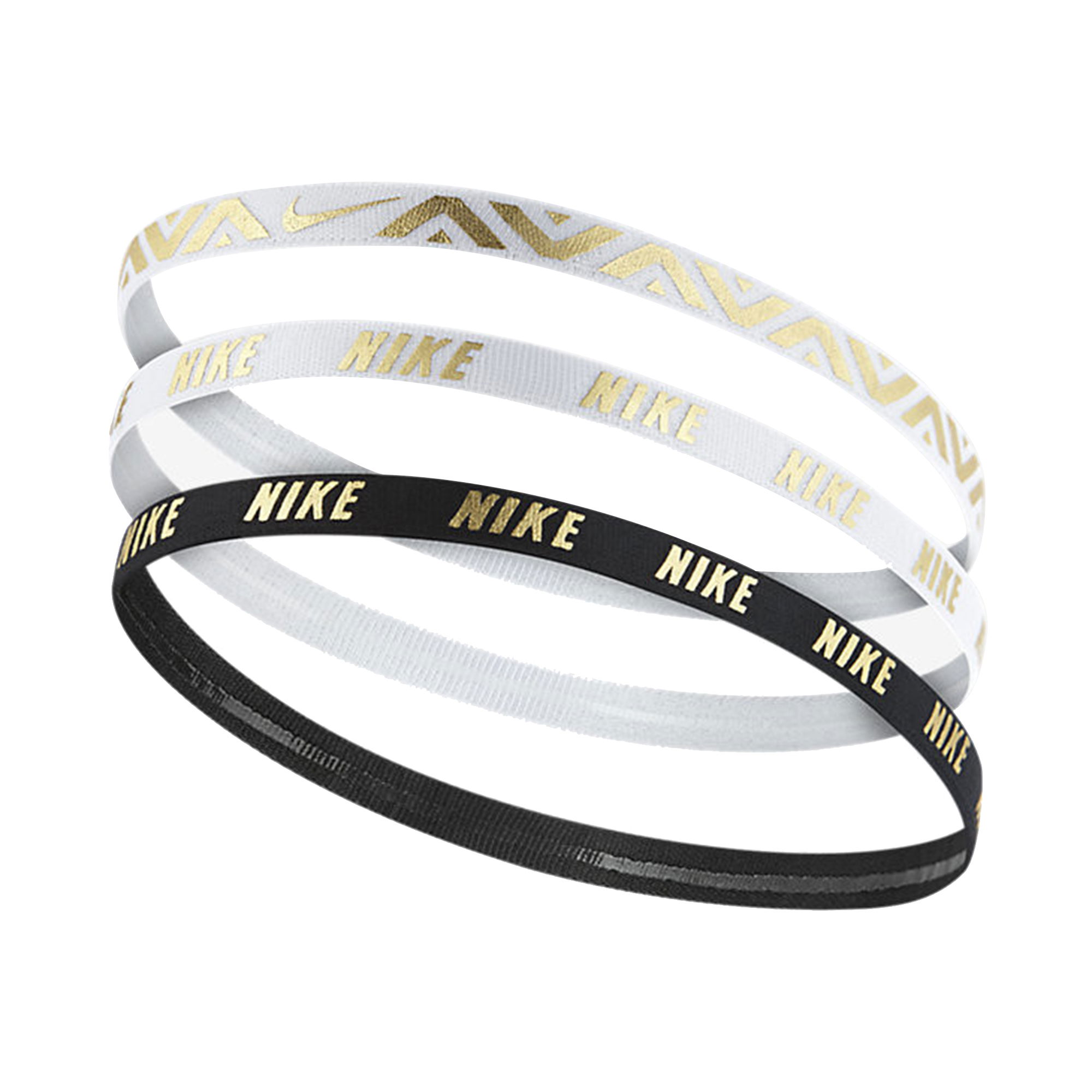 Nike Metallic Hairbands 3 Pack Unisex Saç Bandı