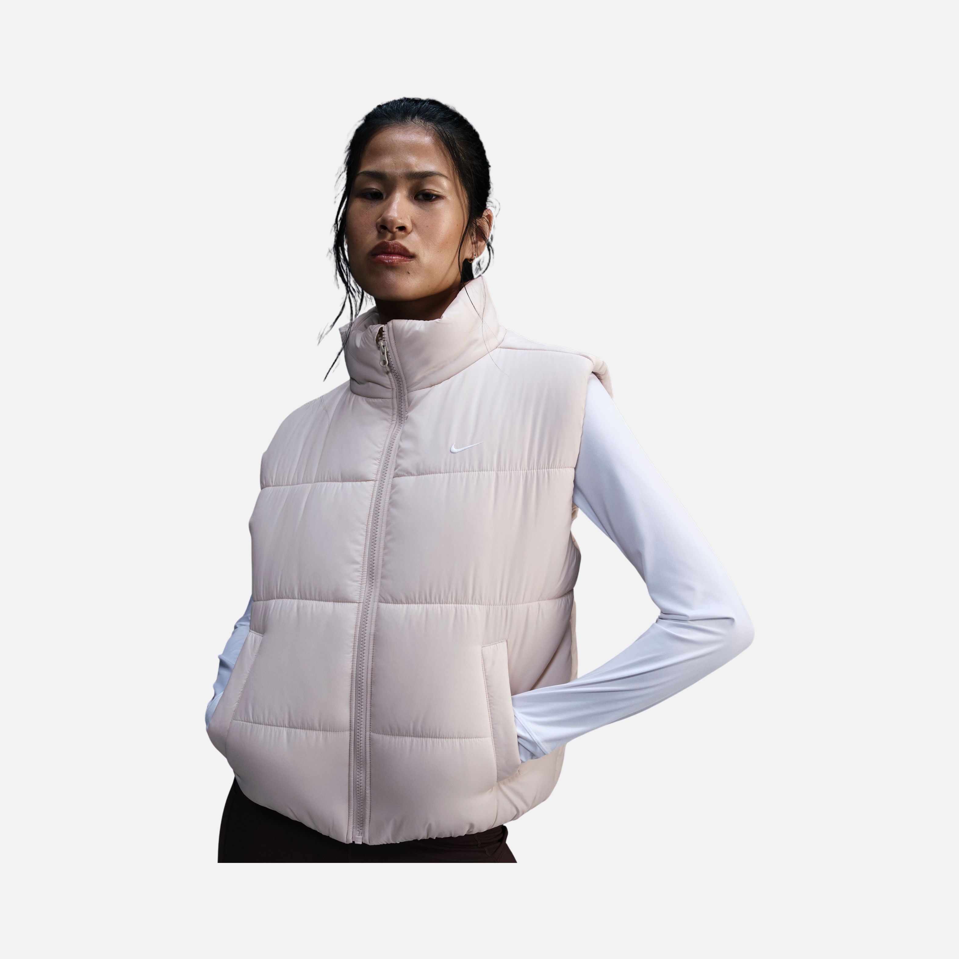 Nike Sportswear Classic Puffer Therma-Fit Full-Zip Kadın Yelek