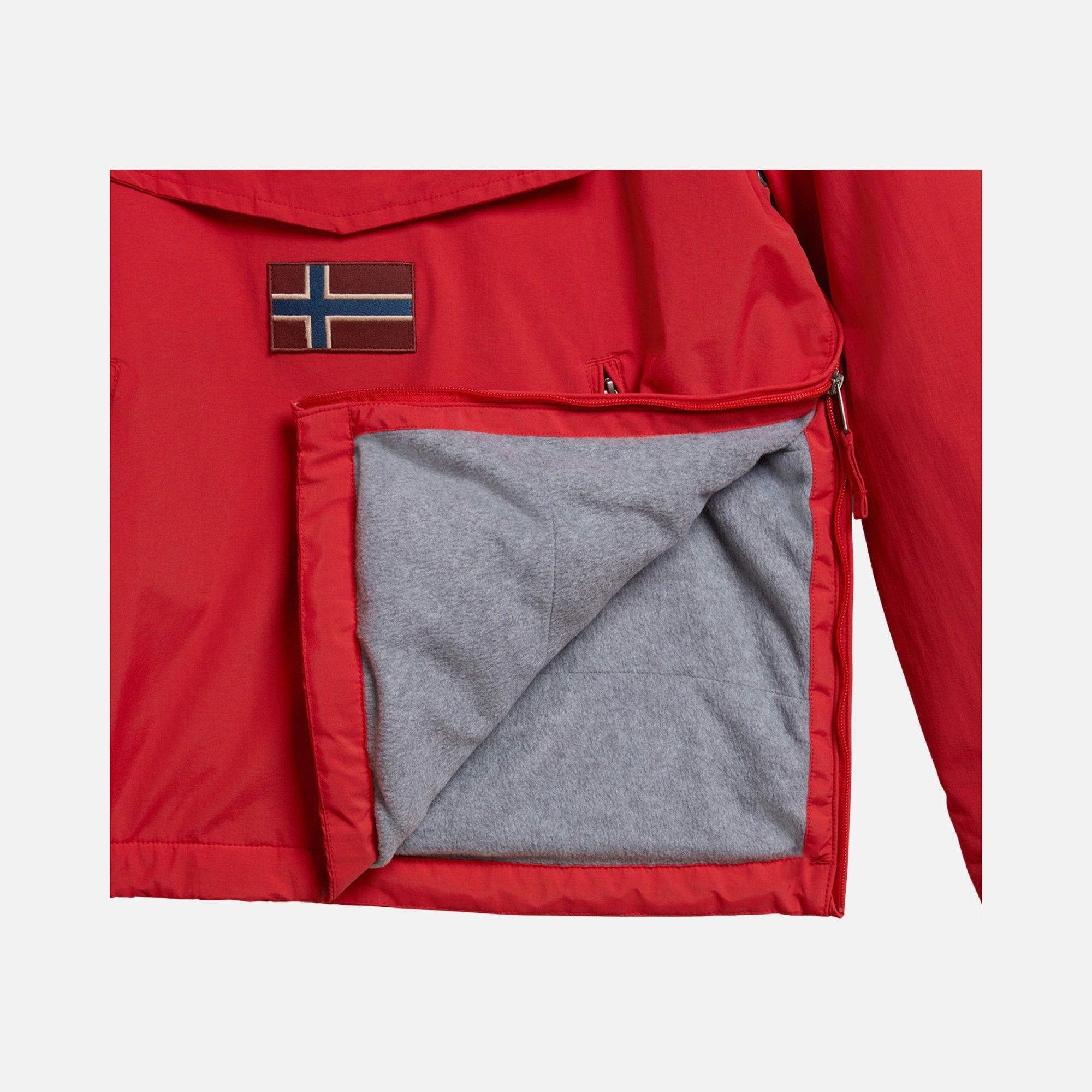 Napapijri Sportswear Rainforest Pocket Winter Half-Zip Hoodie Erkek Ceket