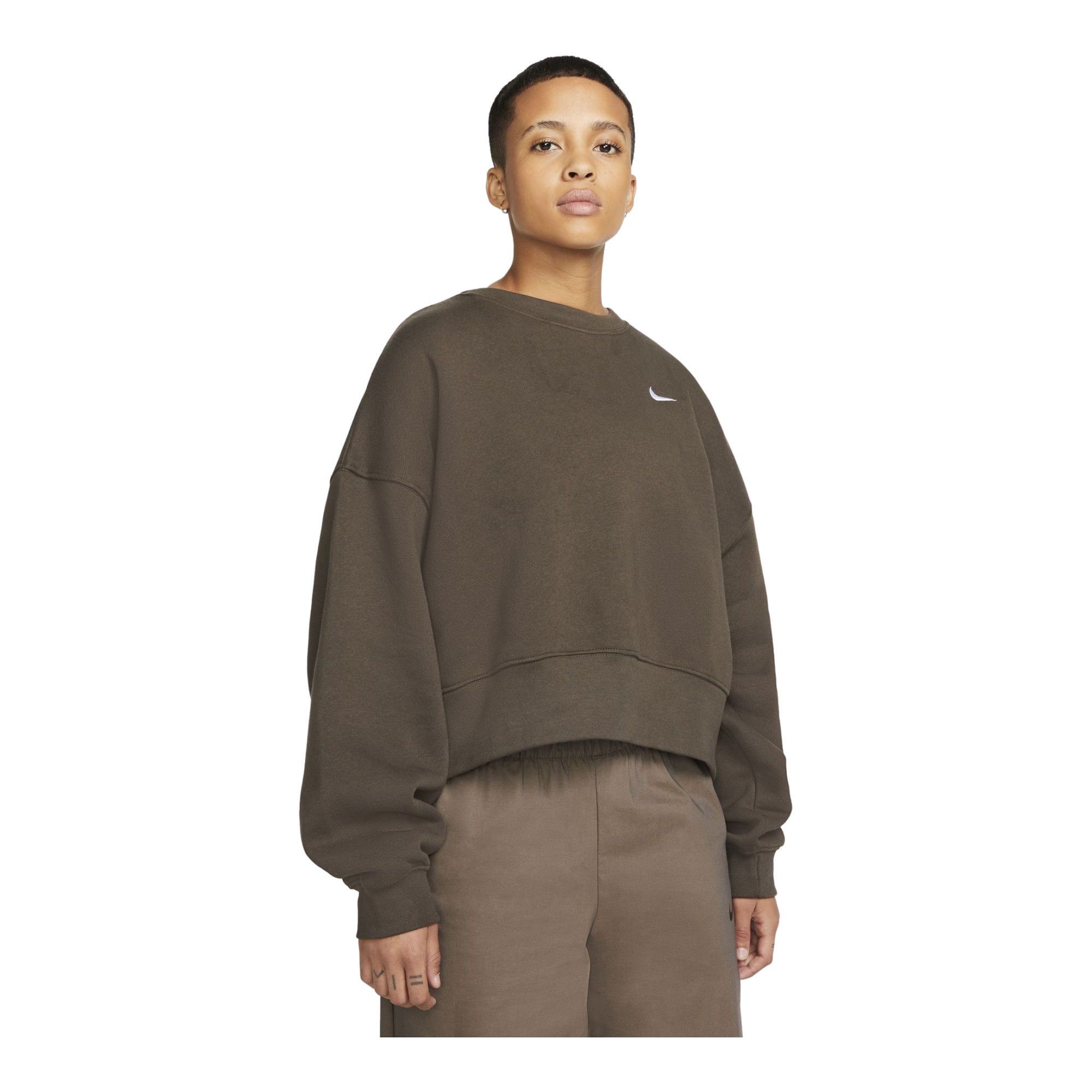 Nike Sportswear Fleece Crop Kadın Sweatshirt