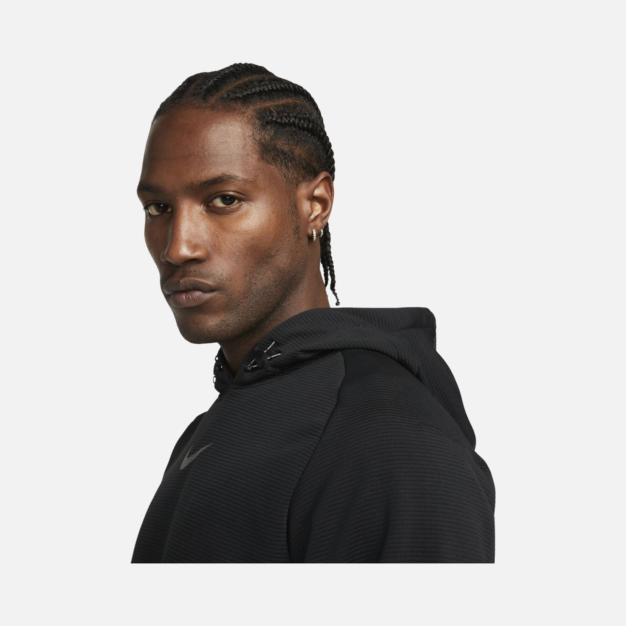 Nike Pro Pullover Fleece Training Hoodie Erkek Sweatshirt