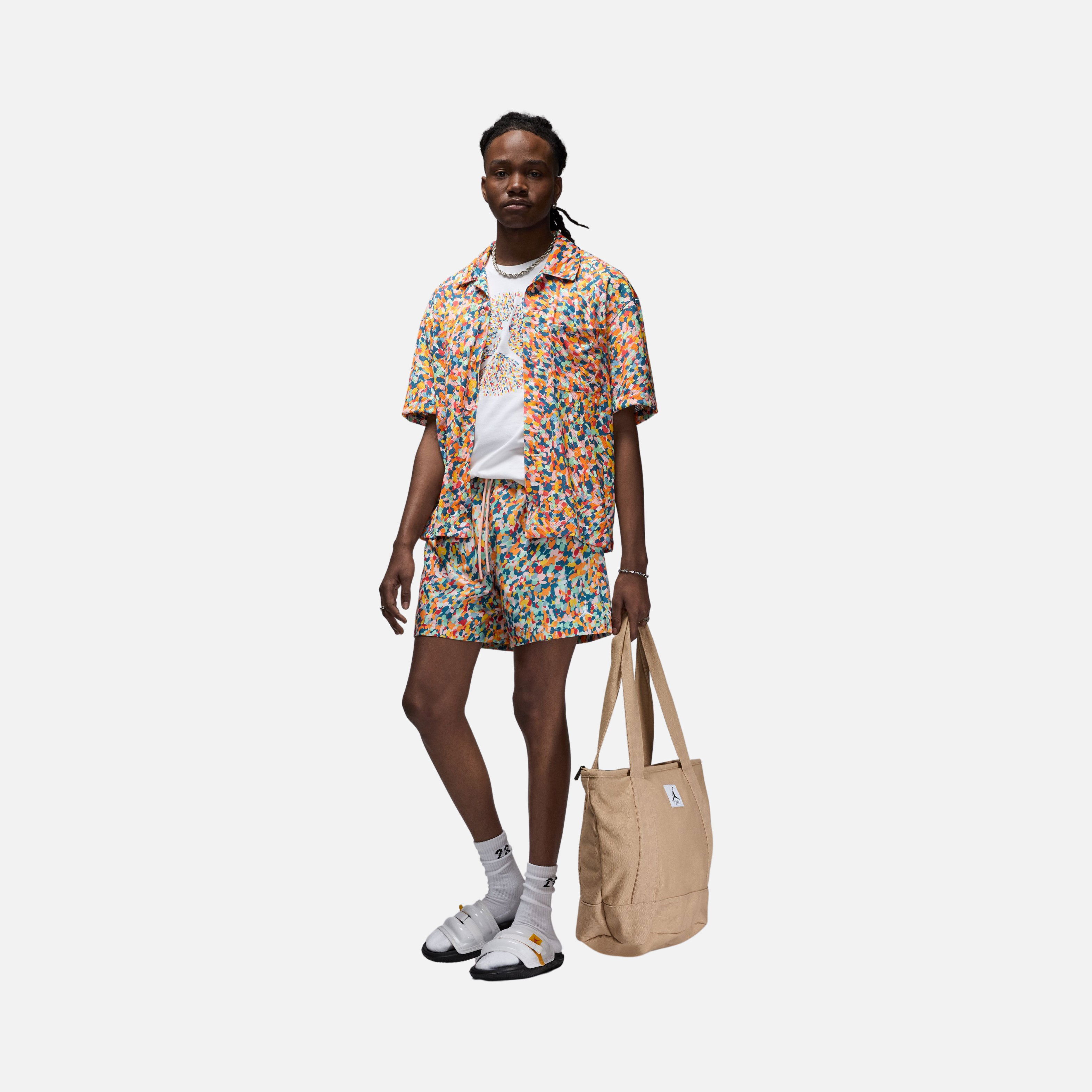 Nike Jordan Essentials Poolside Allover Printed Erkek Şort