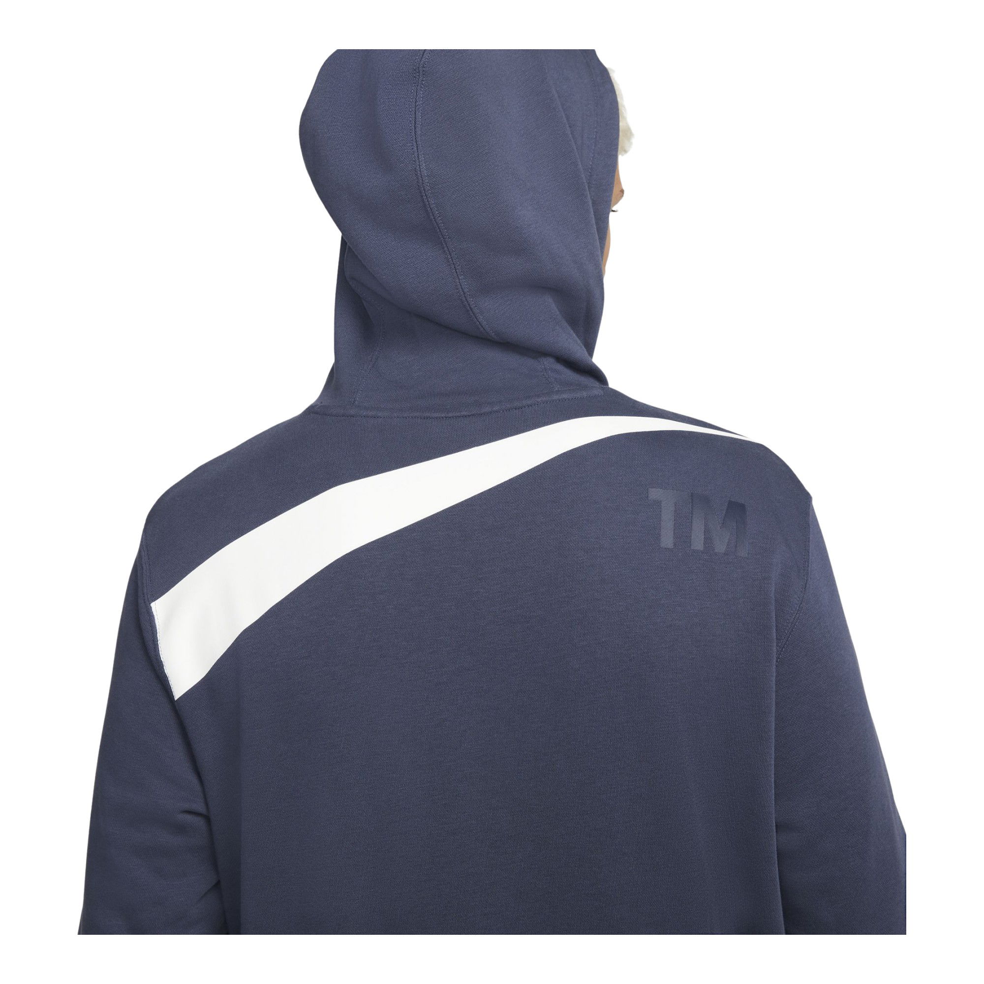 Nike Sportswear Swoosh Semi-Brushed Back Pullover Hoodie Erkek Sweatshirt