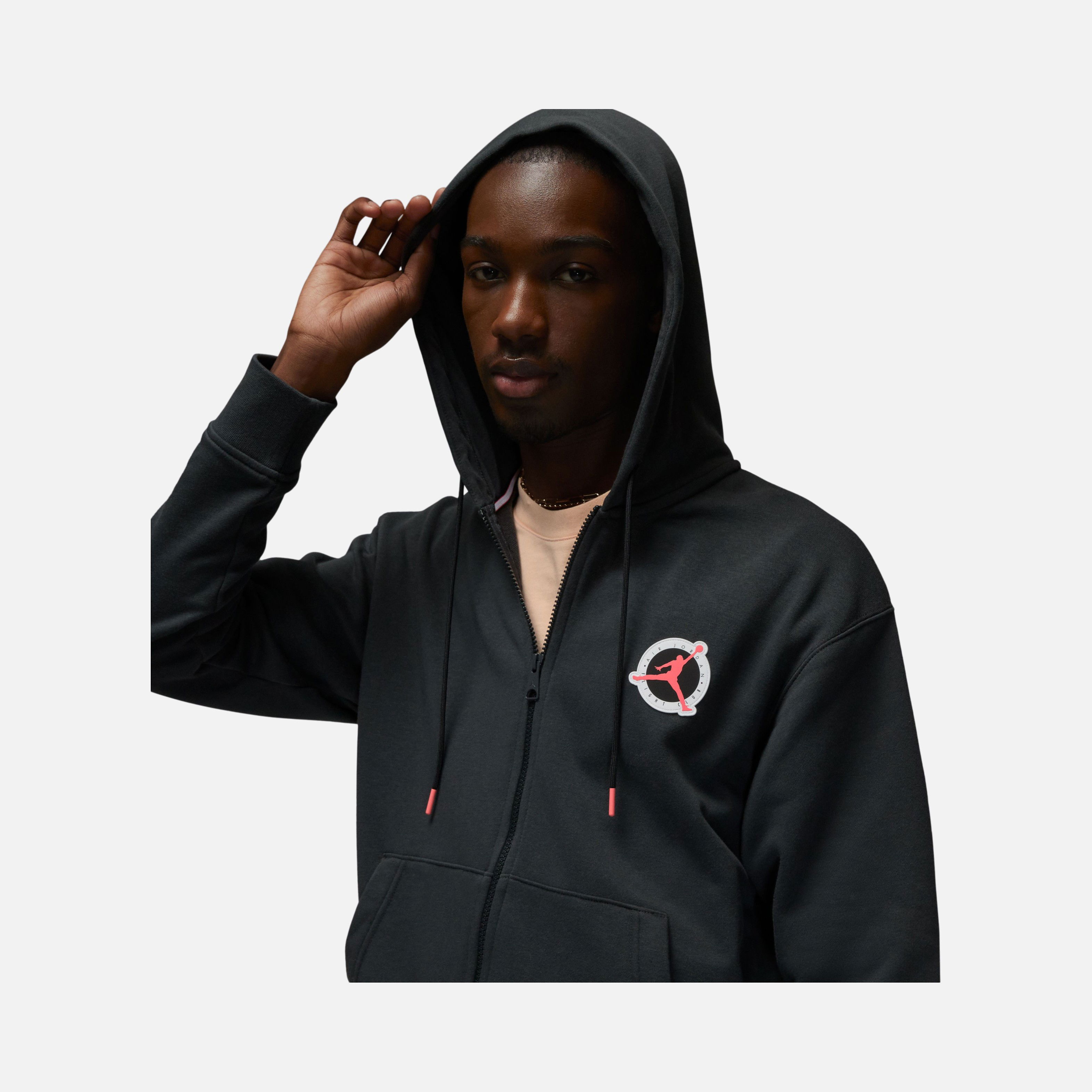 Nike Jordan Flight MVP Fleece Full-Zip Hoodie Erkek Sweatshirt