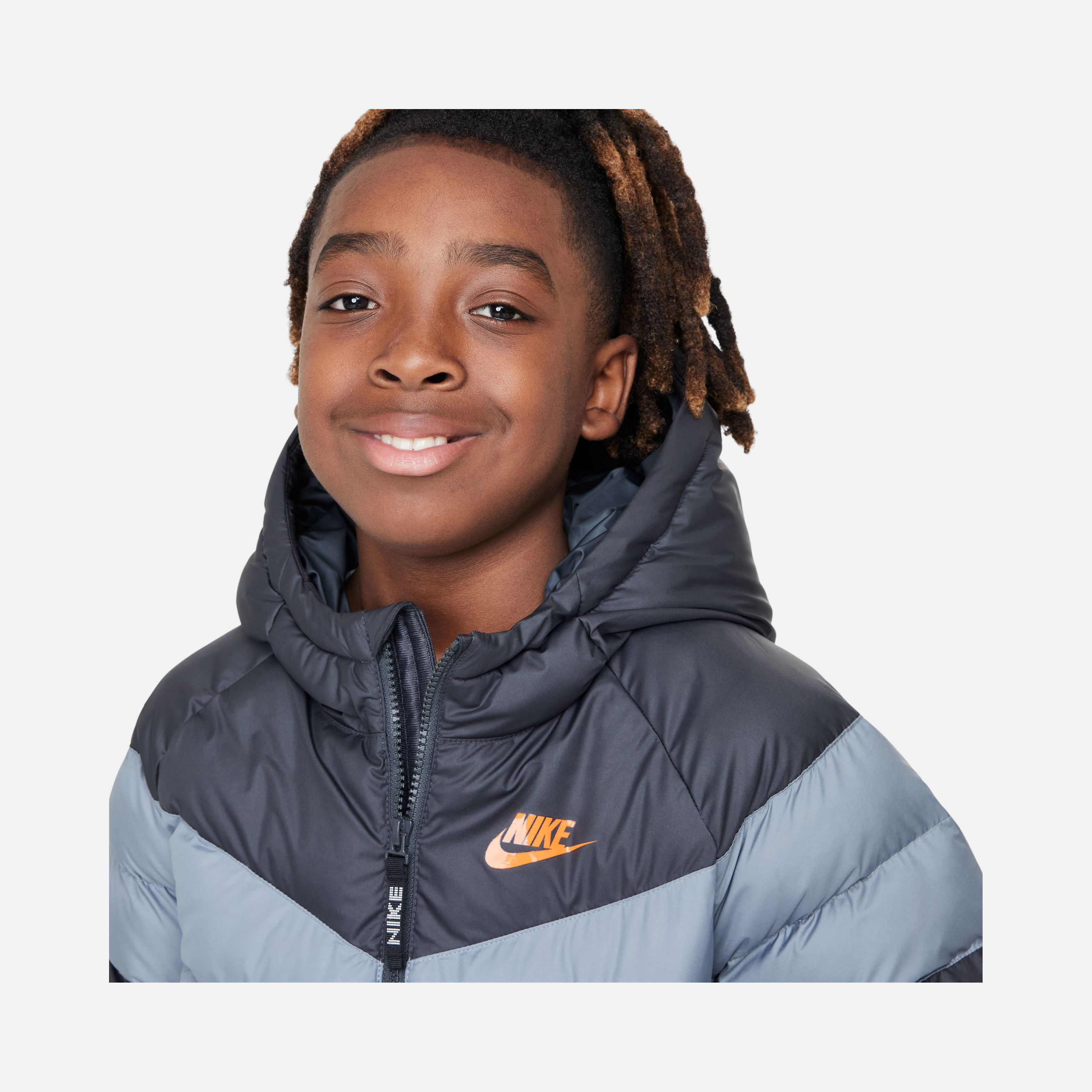 Nike Sportswear Synthetic Fill Full-Zip Hoodie Çocuk Mont