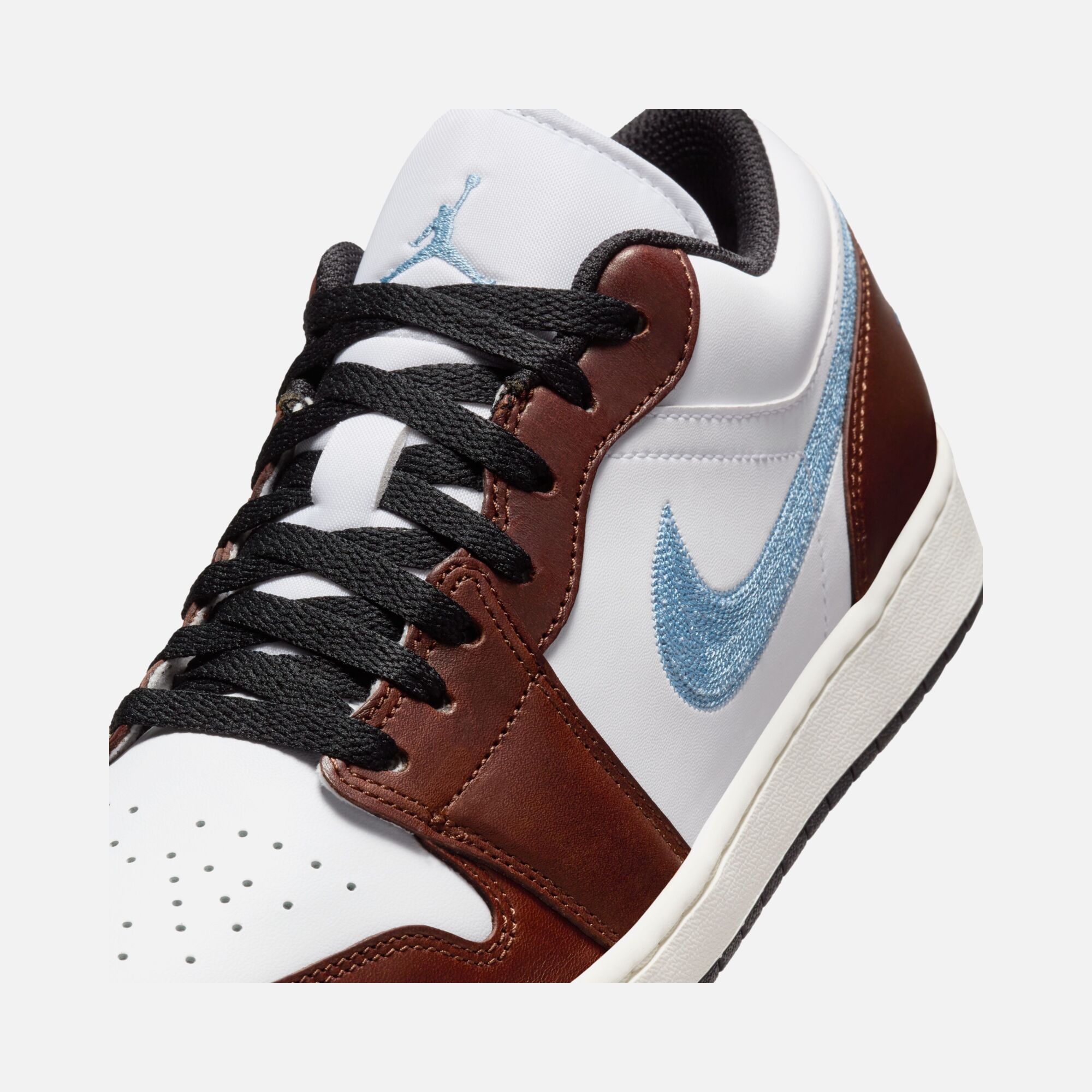 Nike Air Jordan 1 Low SE ''Embroidered Swoosh & Brand'' Erkek Spor Ayakkabı