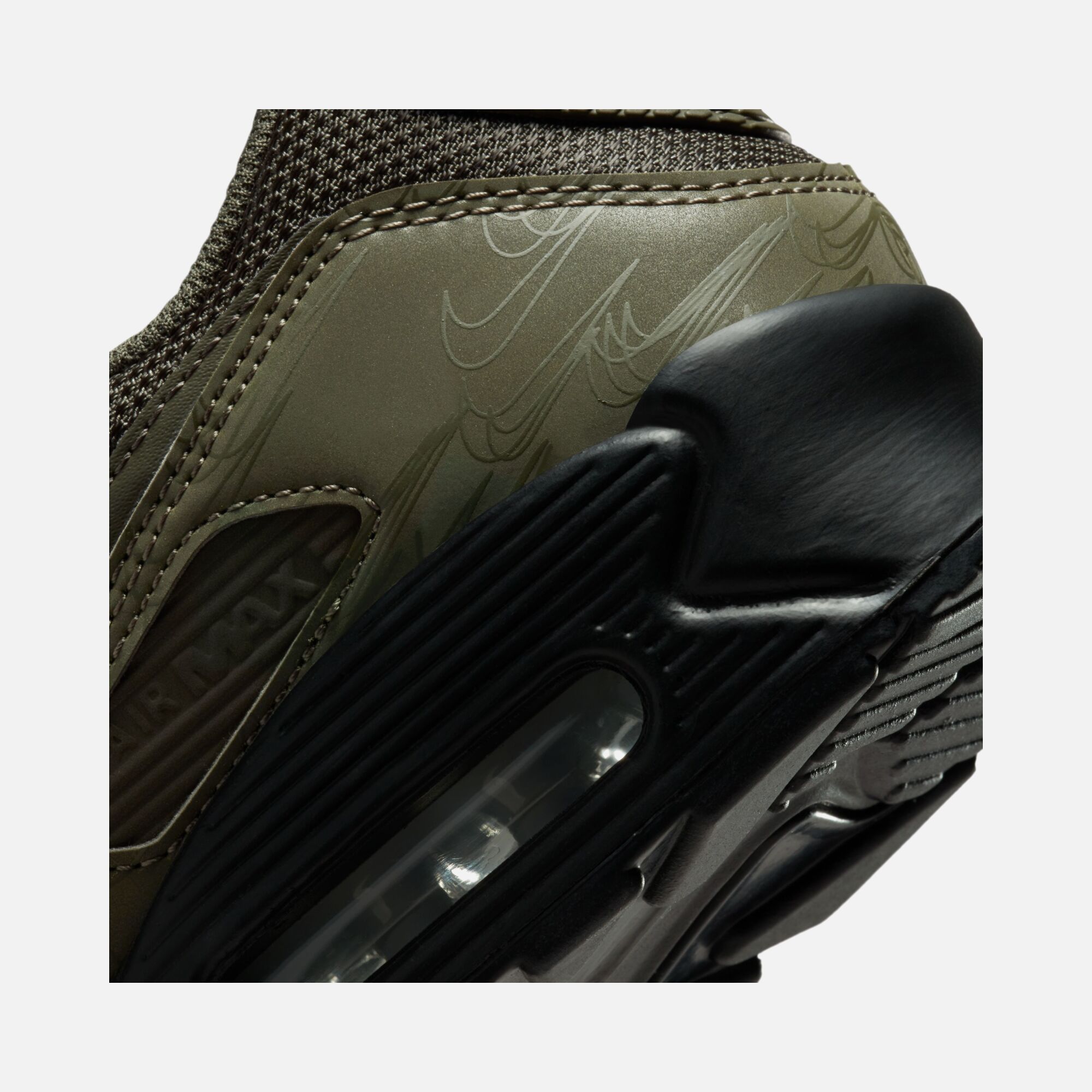 Nike Air Max 90 ''Reflective Multi Swoosh'' Erkek Spor Ayakkabı