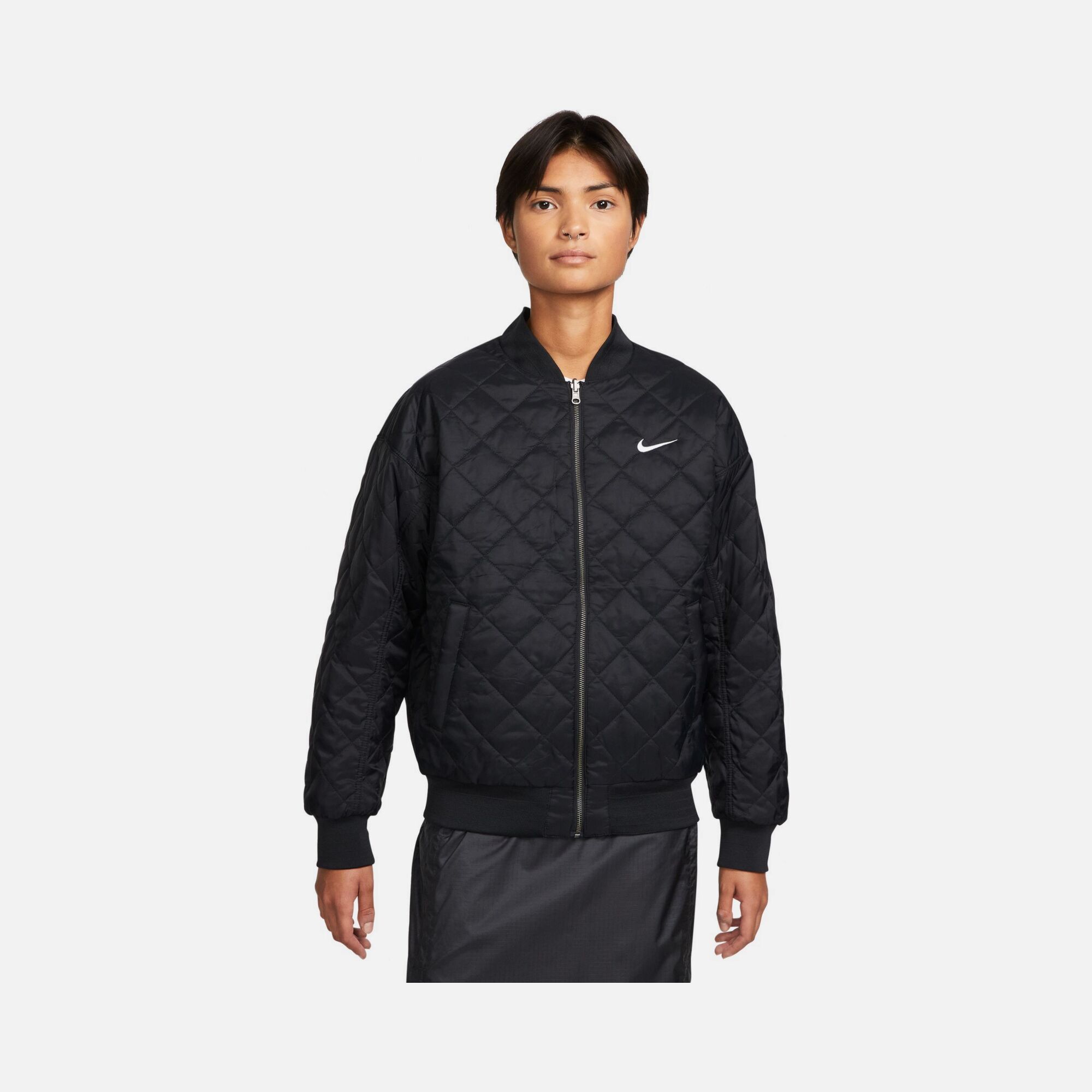 Nike Sportswear Reversible Varsity College Style Bomber Full-Zip Kadın Ceket