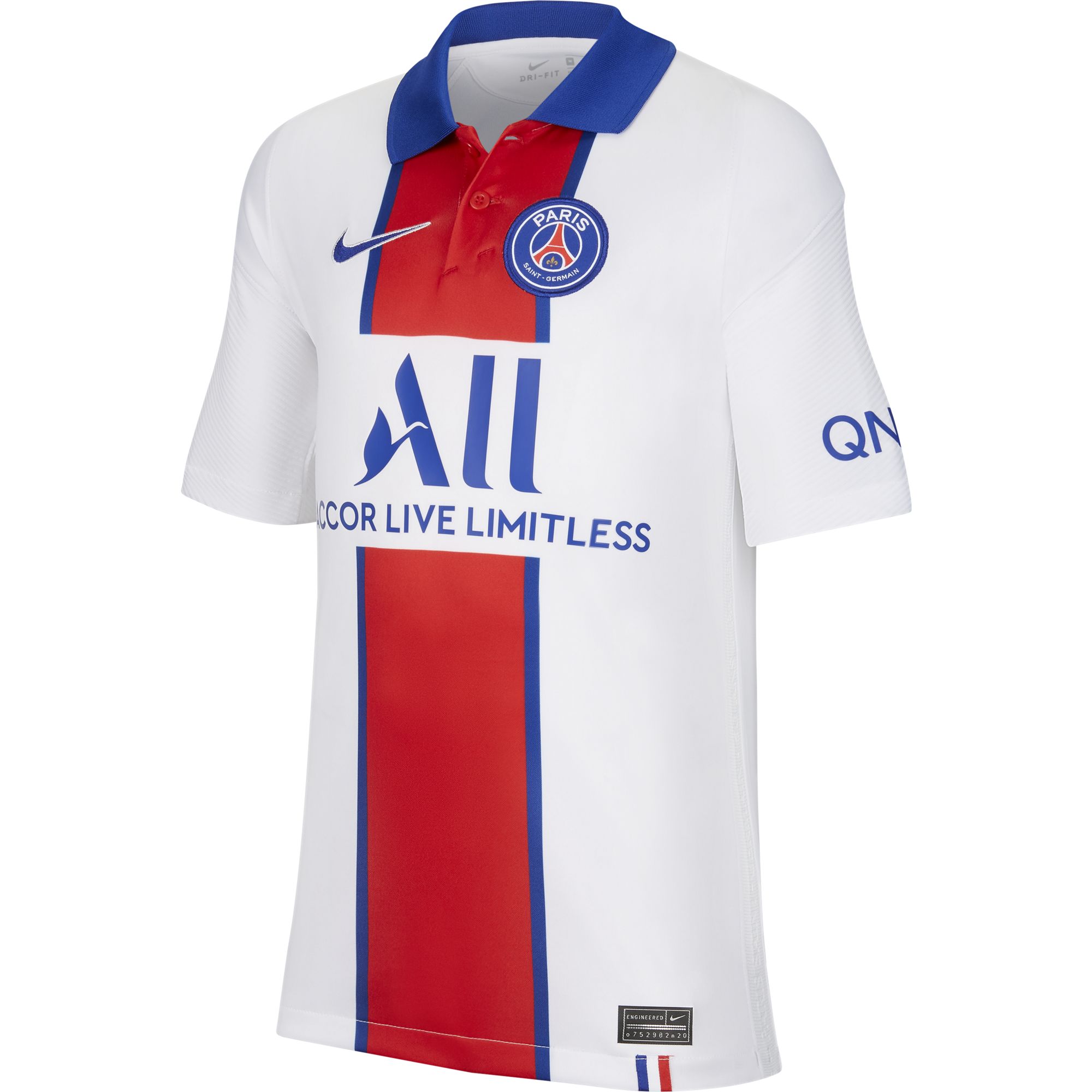 Nike Paris Saint-Germain 2020-2021 Stadyum Deplasman Çocuk Forma