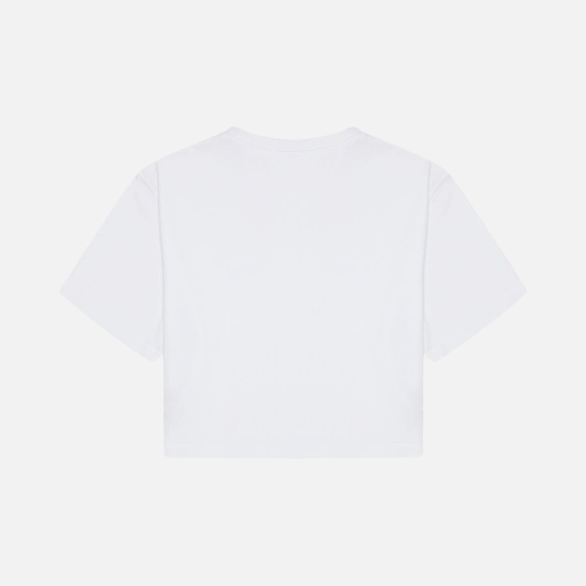 WWF Sportswear Monark Kelebeği Embroidered Cropped Short-Sleeve Kadın Tişört