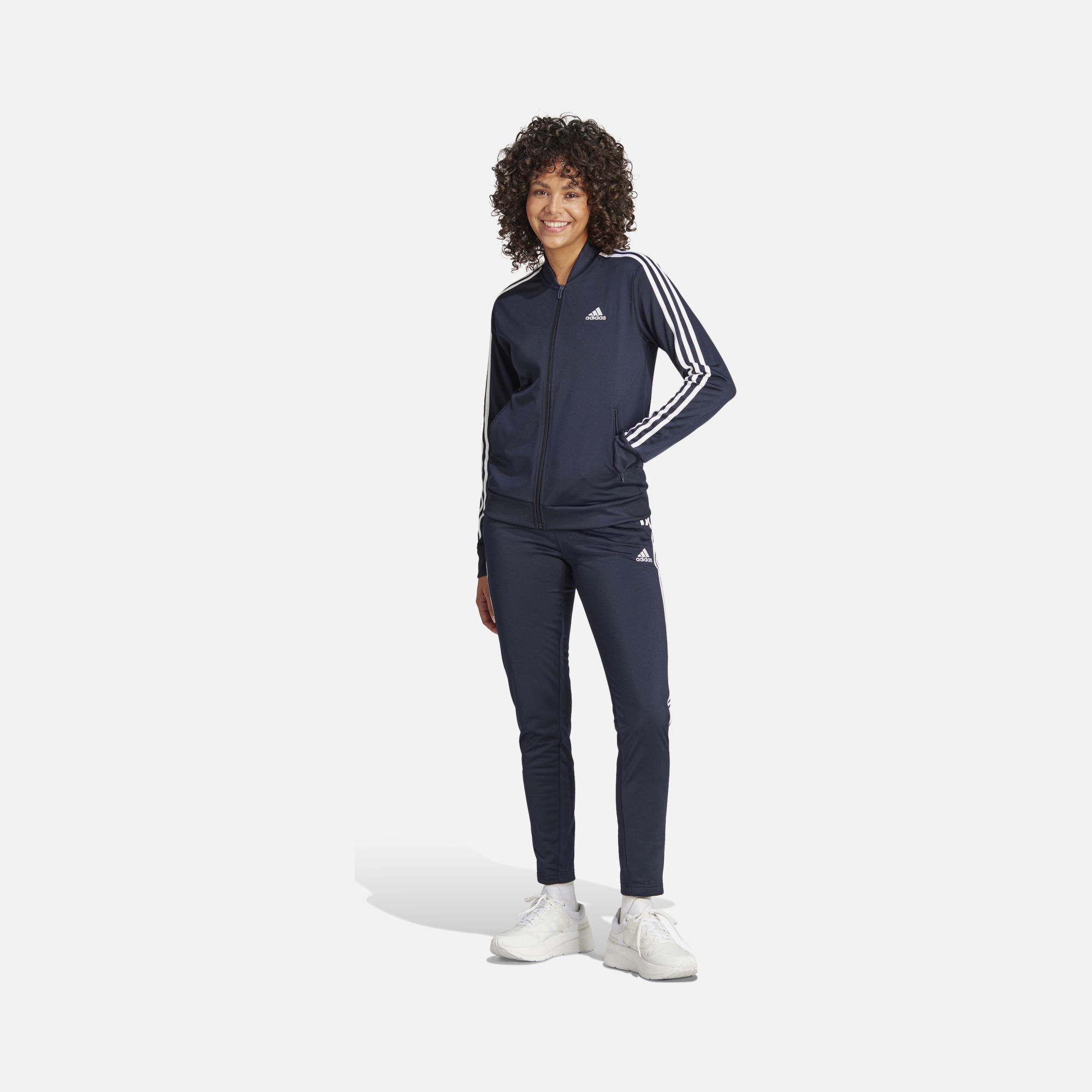 adidas Sportswear Essentials 3-Stripes Full-Zip Kadın Eşofman Takımı