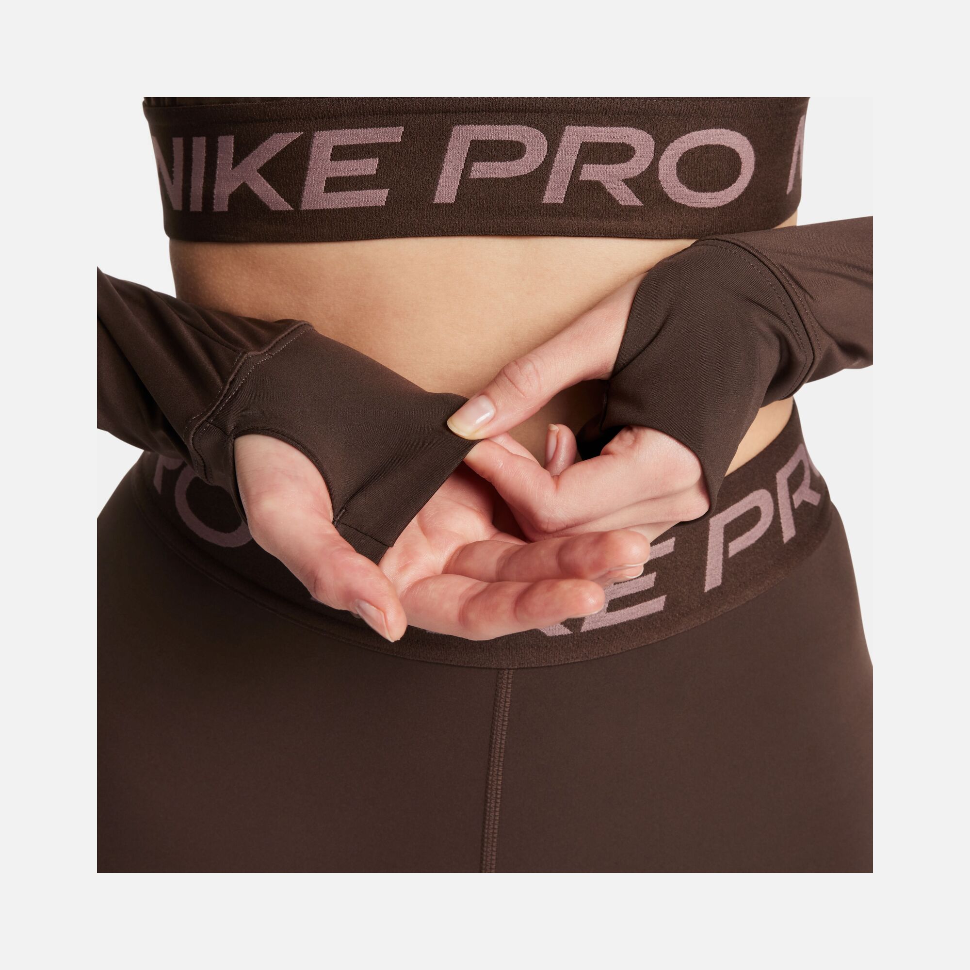 Nike Pro 365 Dri-Fit Cropped Training Long-Sleeve Kadın Tişört