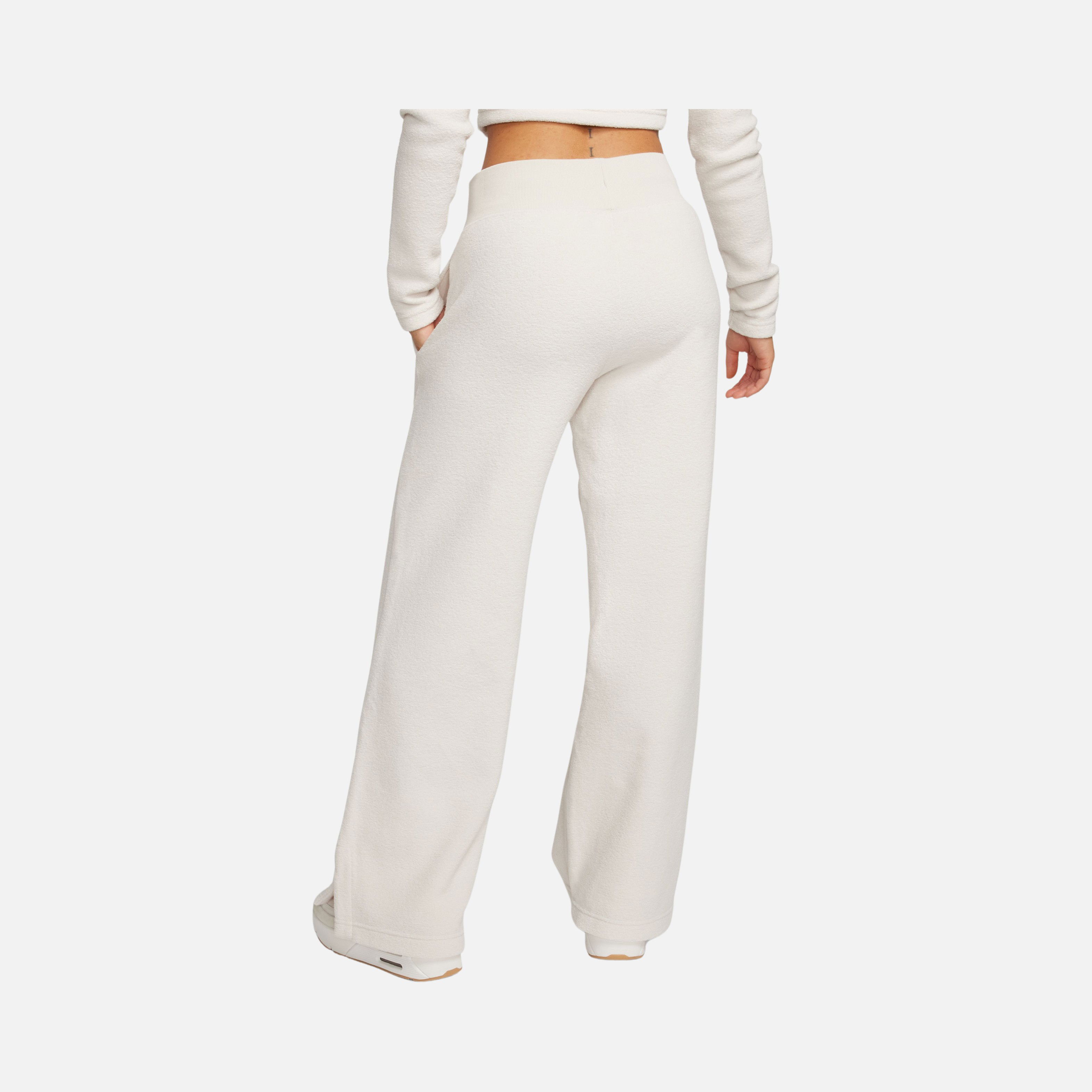 Nike Sportswear Phoenix Plush High-Waisted Wide-Leg Cozy Fleece Kadın Pantolon