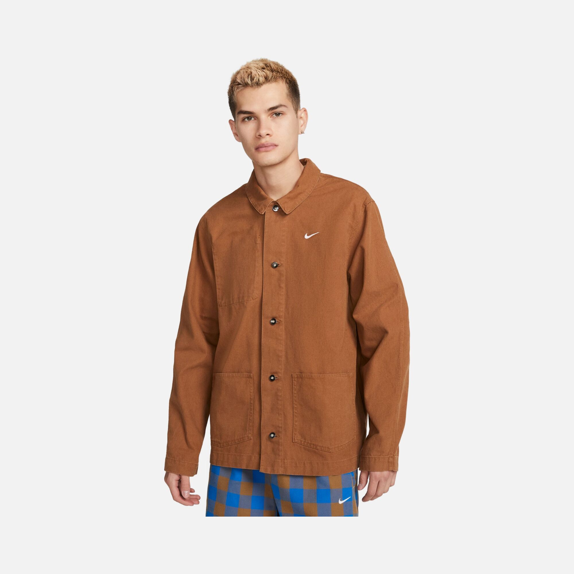 Nike Sportswear Life Unlined Chore Coat Full-Button Erkek Ceket