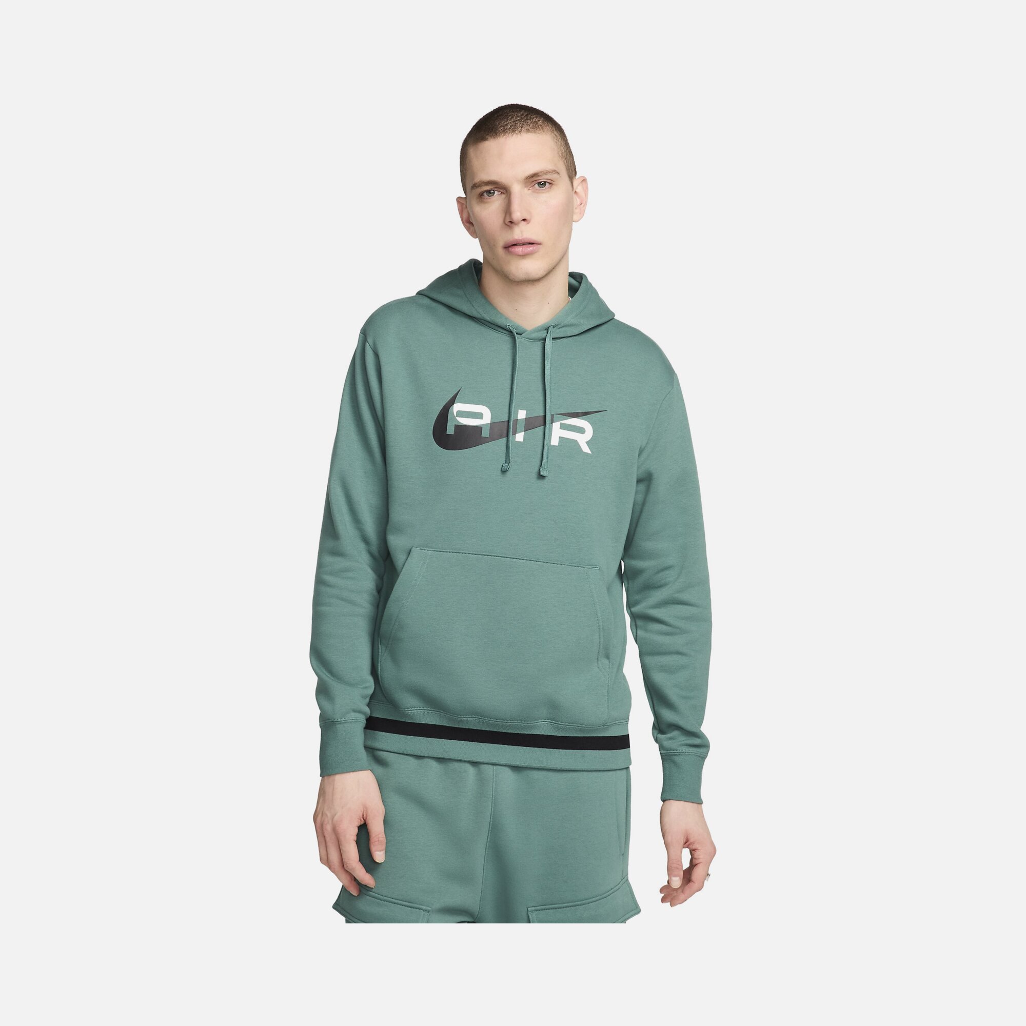 Nike Sportswear Swoosh Air Graphic Pullover Hoodie Erkek Sweatshirt