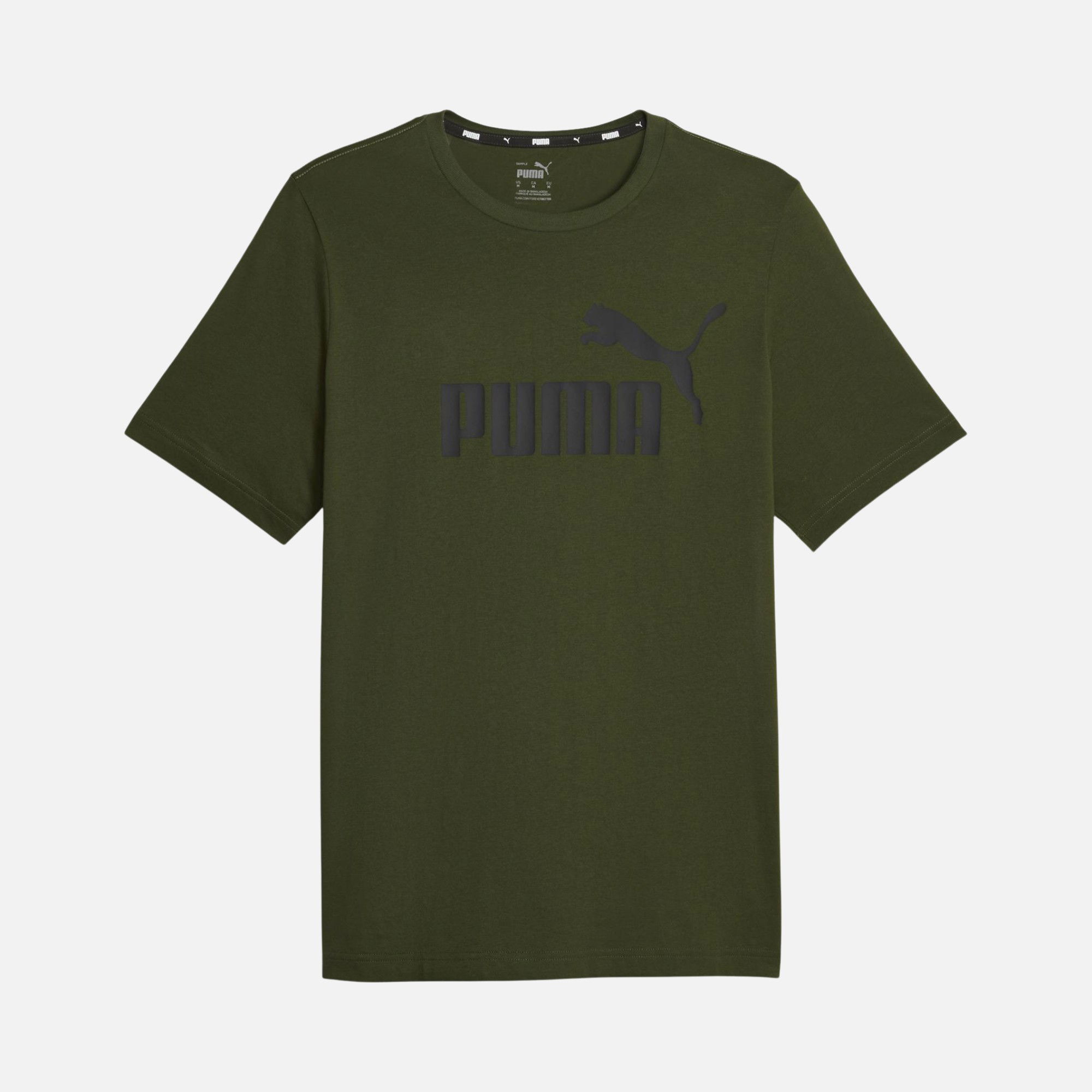 Puma Sportswear Essentials Logo Short-Sleeve Erkek Tişört