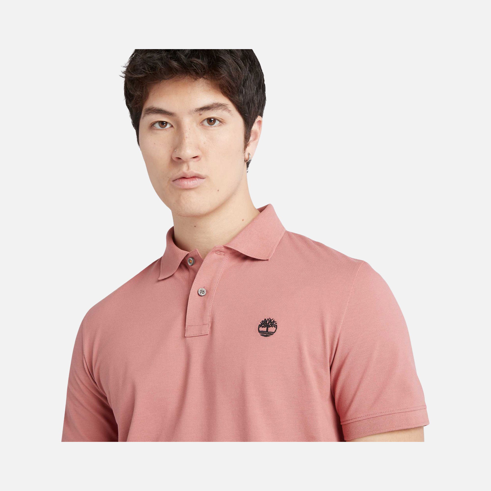 Timberland Sportswear Millers River Pique Short-Sleeve Polo Erkek Tişört