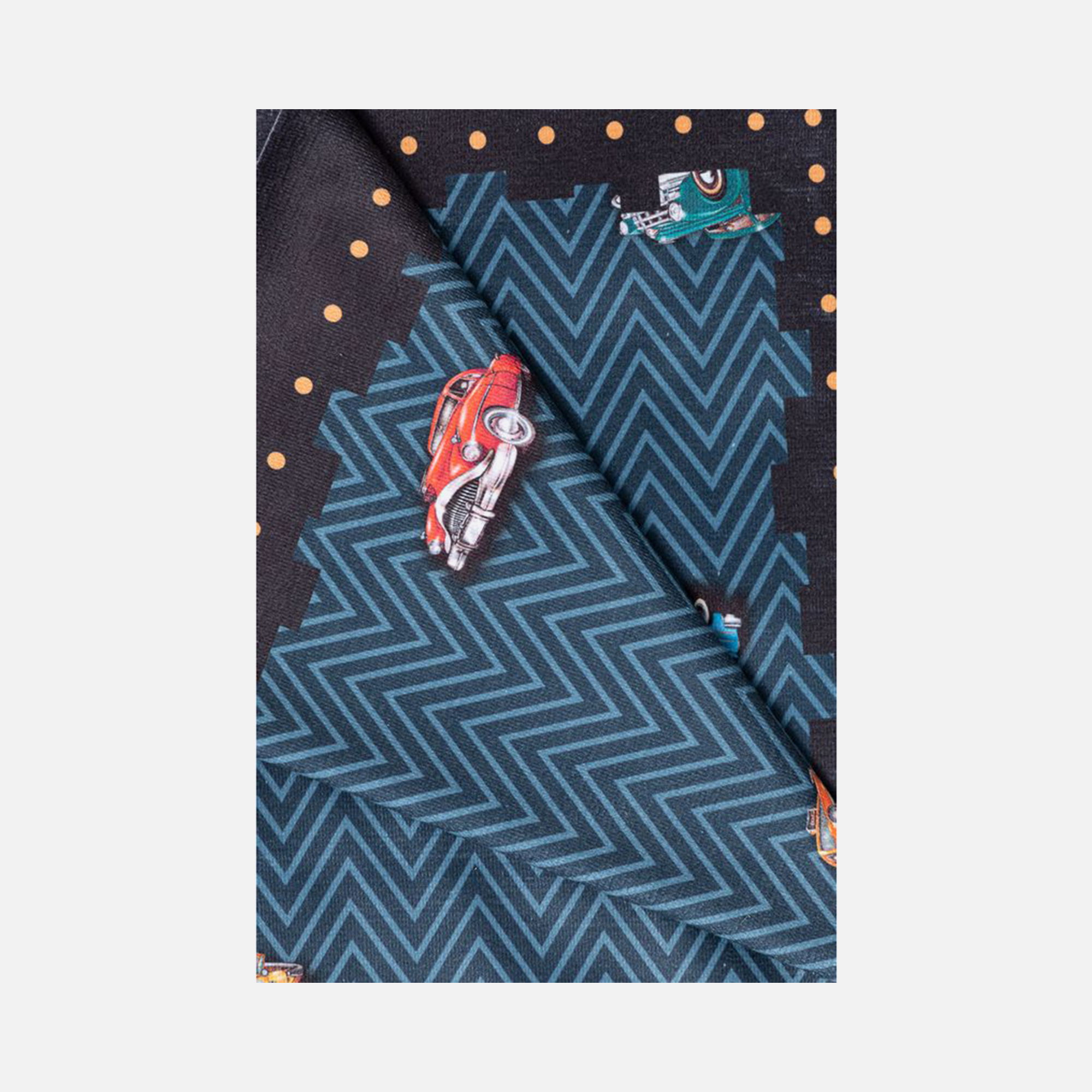 John Frank Retro Car Plaj Havlusu