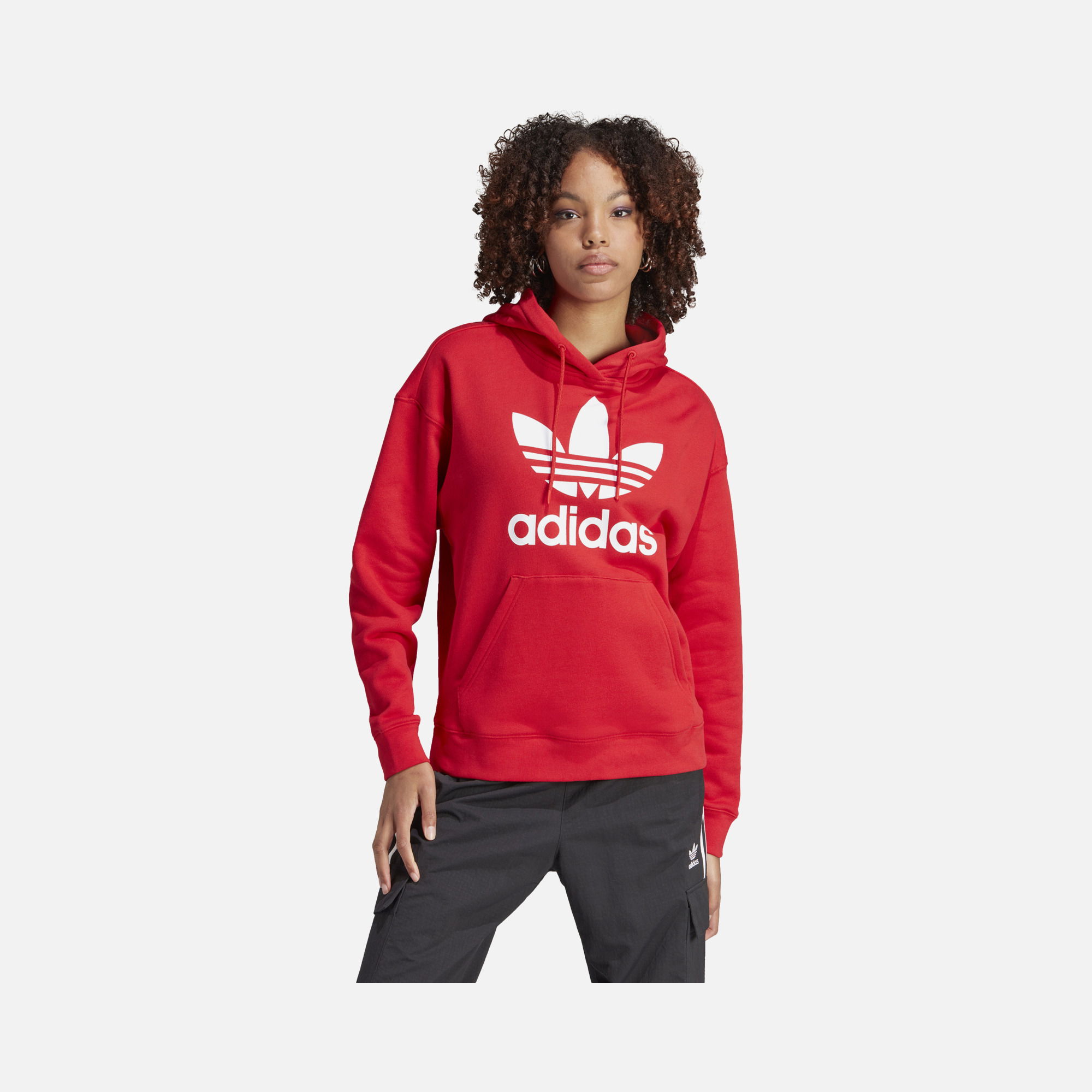 adidas Sportswear Trefoil 3-Stripes Hoodie Kadın Swearshırt