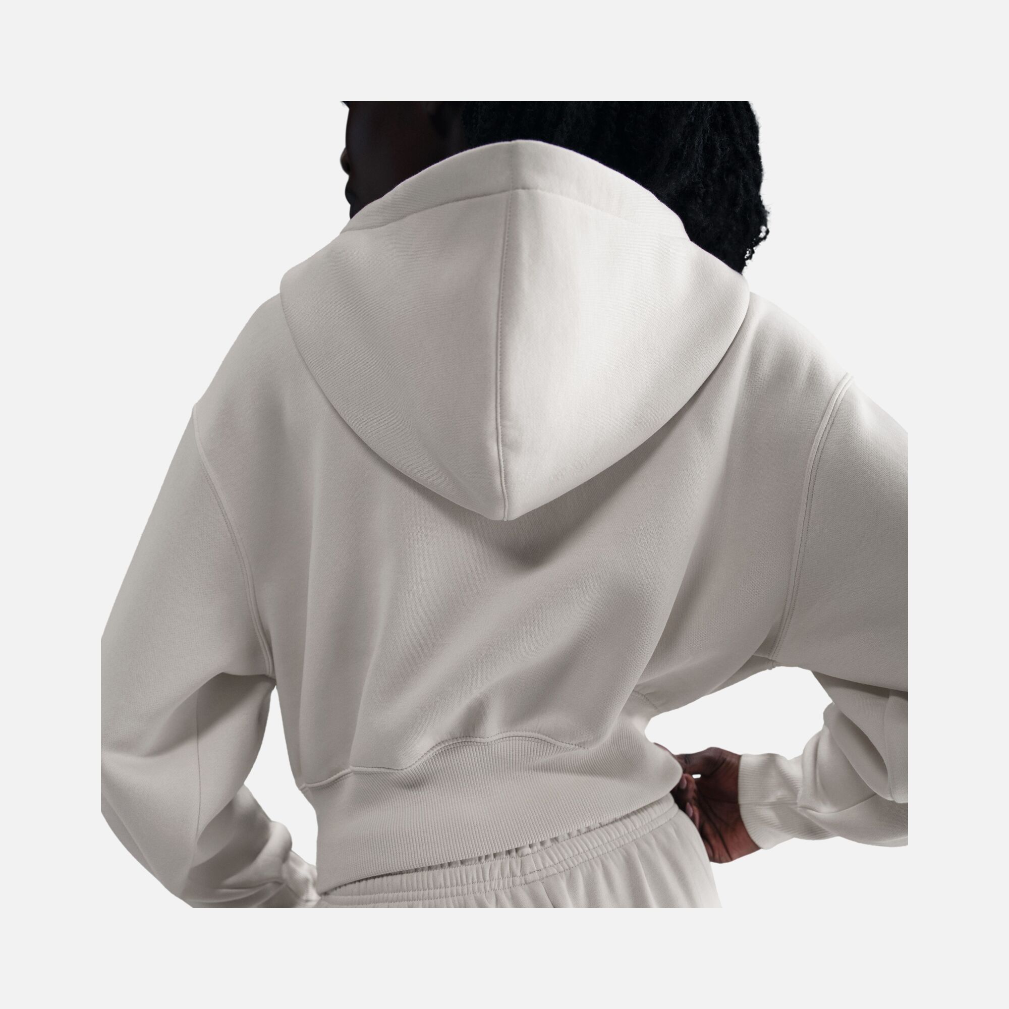 Nike Sportswear Phoenix Fleece Loose Crop Full-Zip Hooded Kadın Sweatshirt