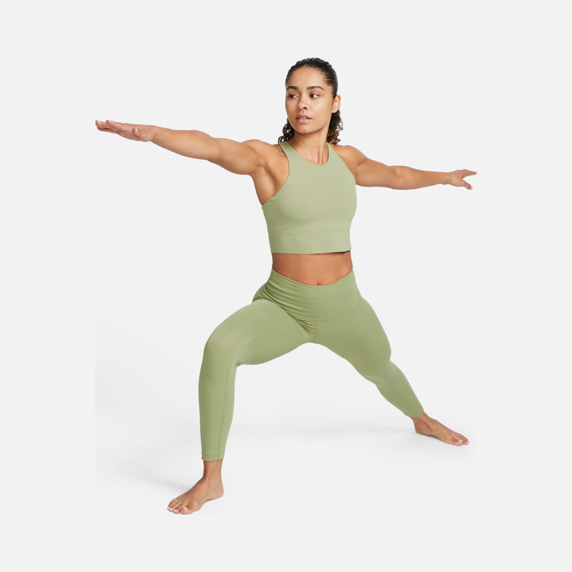 Nike Yoga Dri-Fit Luxe Cropped Training Kadın Atlet