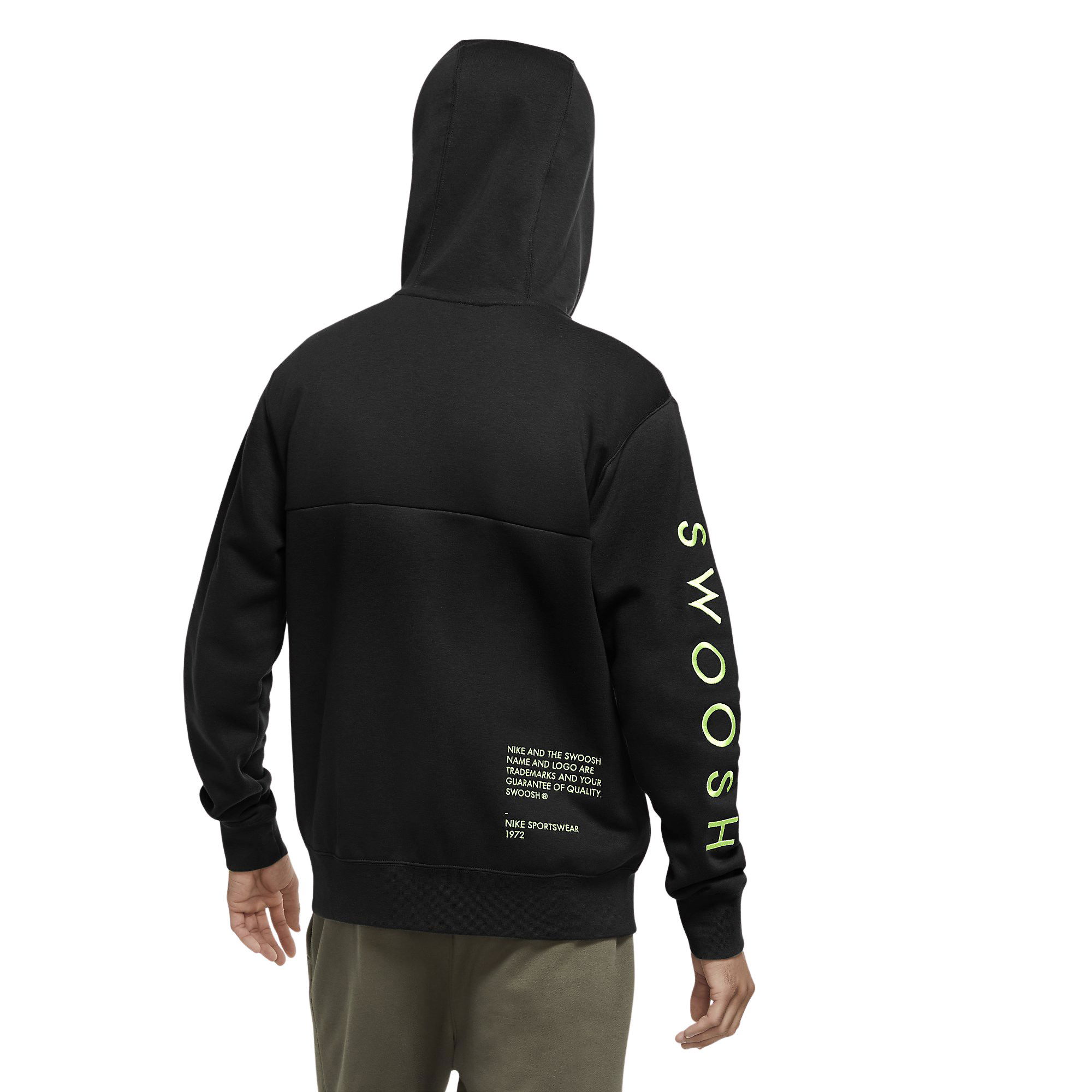 Nike Sportswear Swoosh Full-Zip Hoodie Erkek Sweatshirt