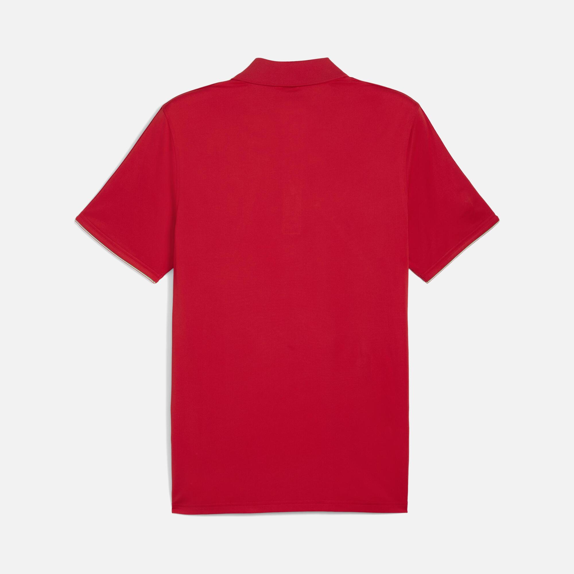 Puma Scuderia Ferrari Race Cloudspun Polo Short-Sleeve Erkek Tişört