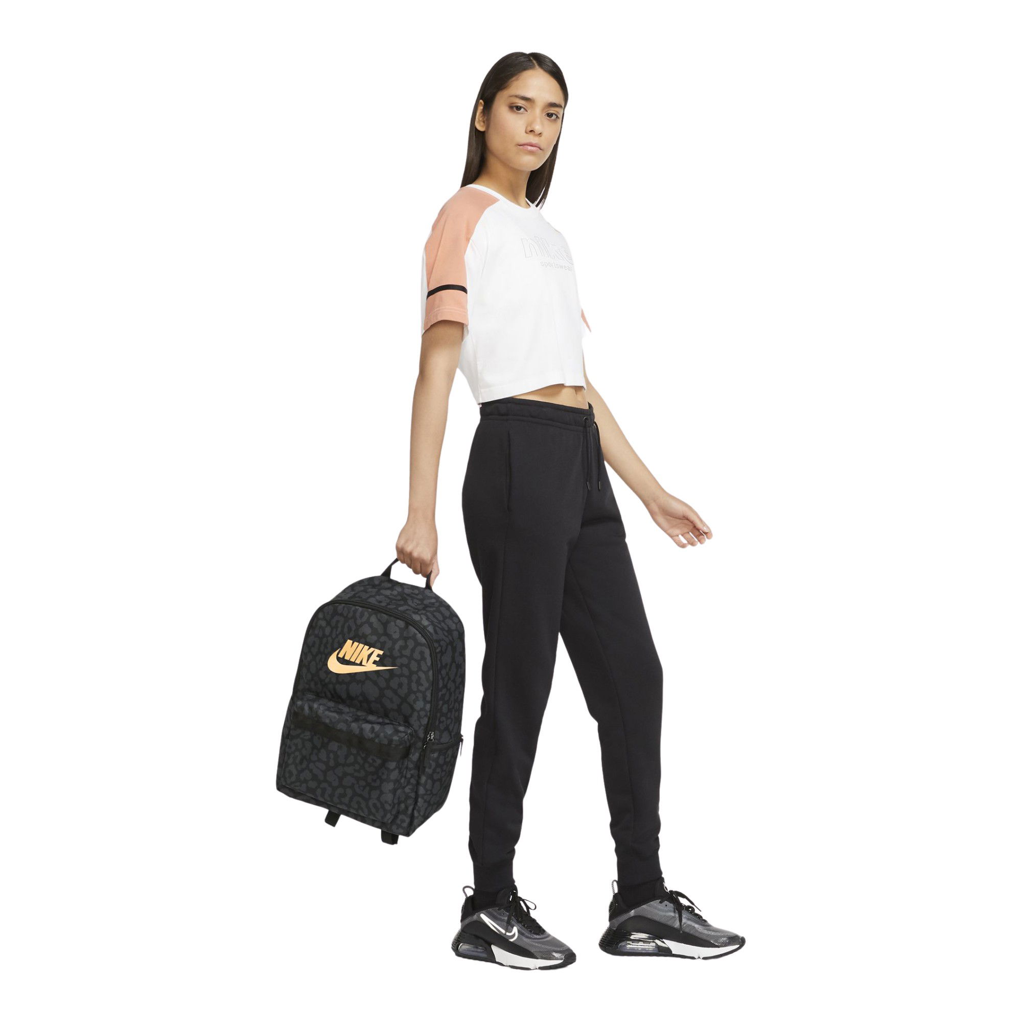 Nike Heritage Leopard Printed Backpack Kadın Sırt Çantası