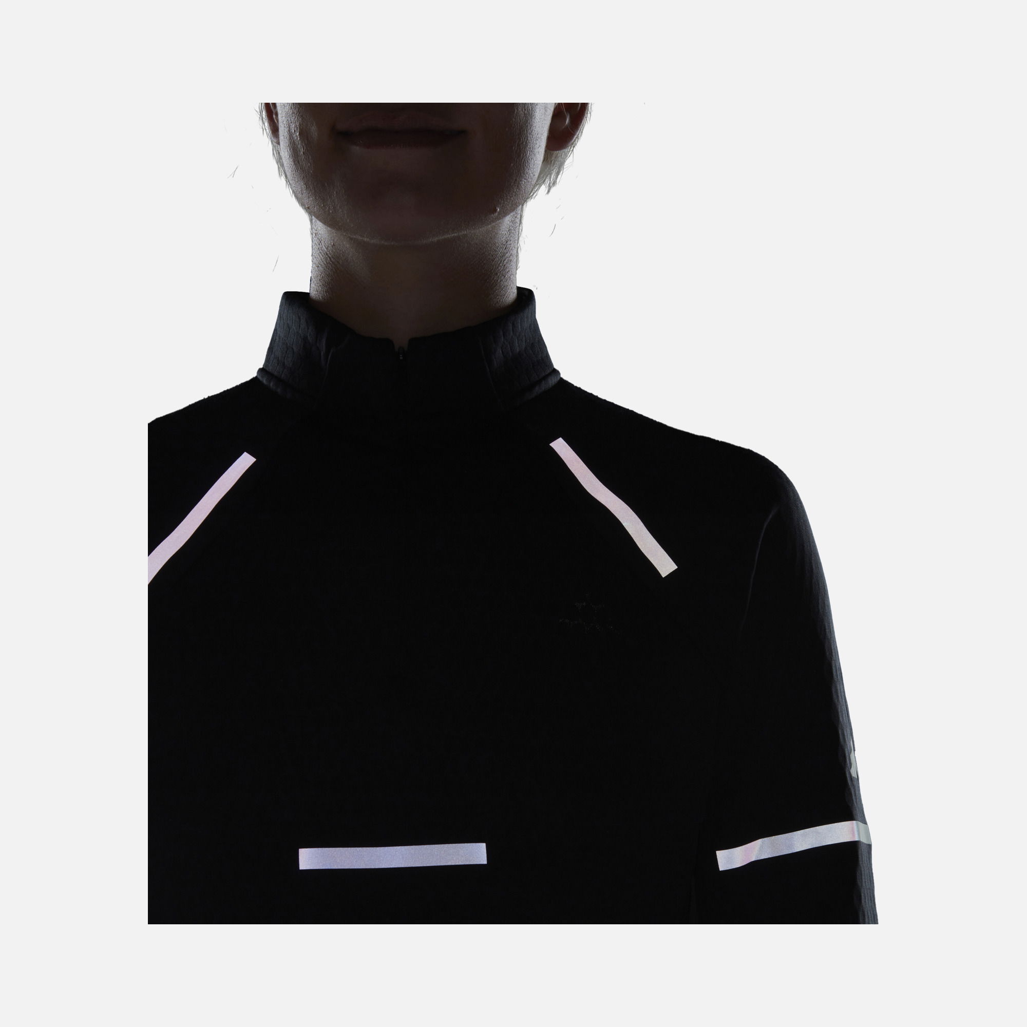 adidas X-City 1/2 Reflect At Night Running Long-Sleeve Kadın Sweatshırt