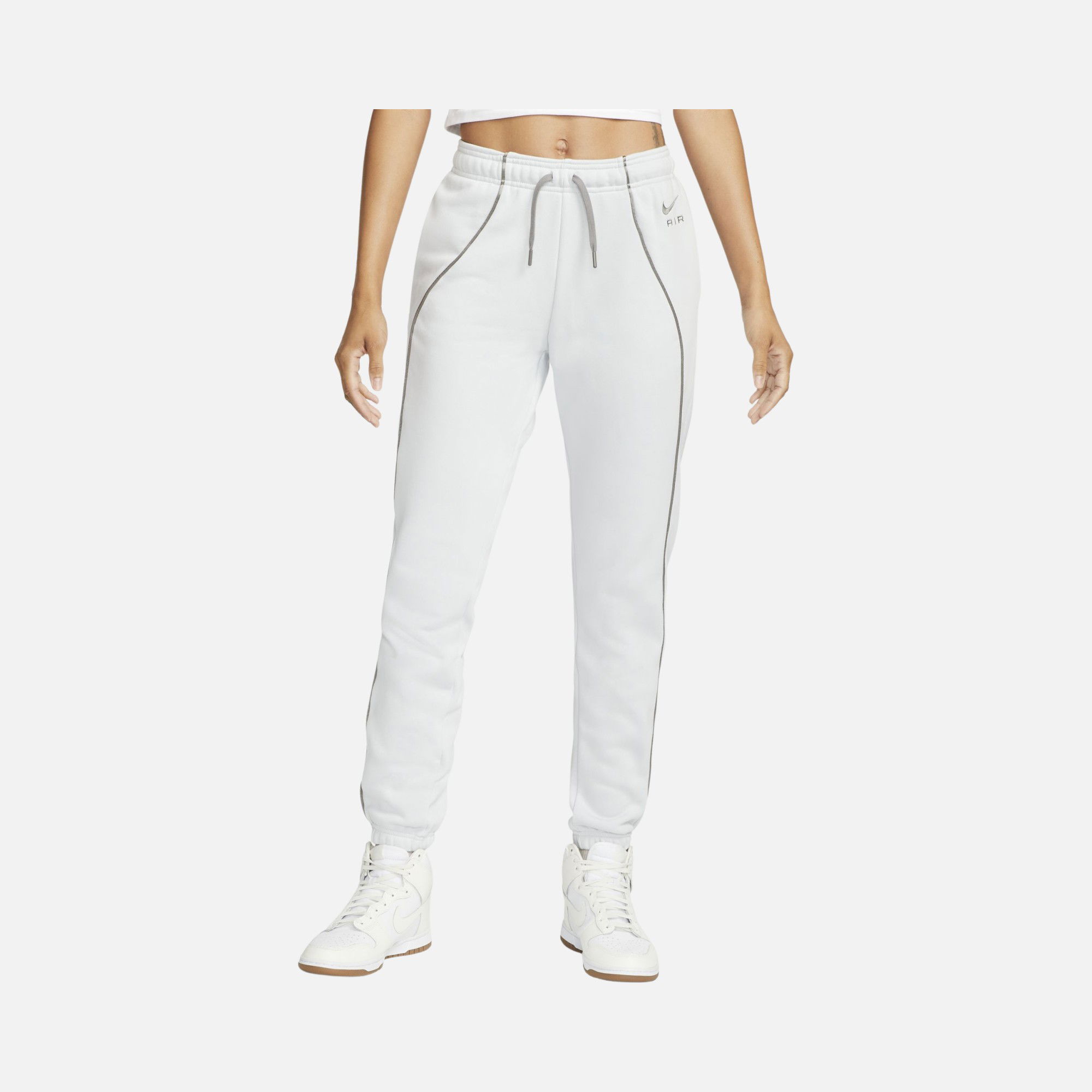 Nike Sportswear Air Mid-Rise Fleece Kadın Eşofman Altı