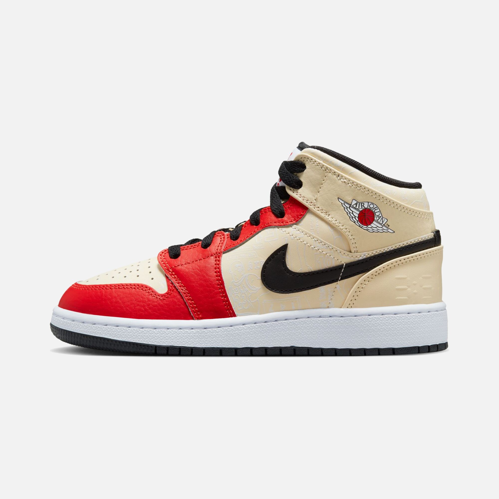 Nike Air Jordan 1 Mid SS (GS) Spor Ayakkabı