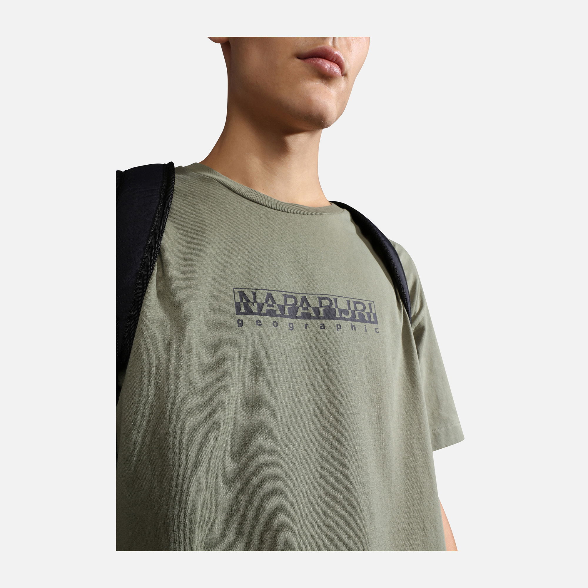 Napapijri Sportswear Box Short-Sleeve Erkek Tişört