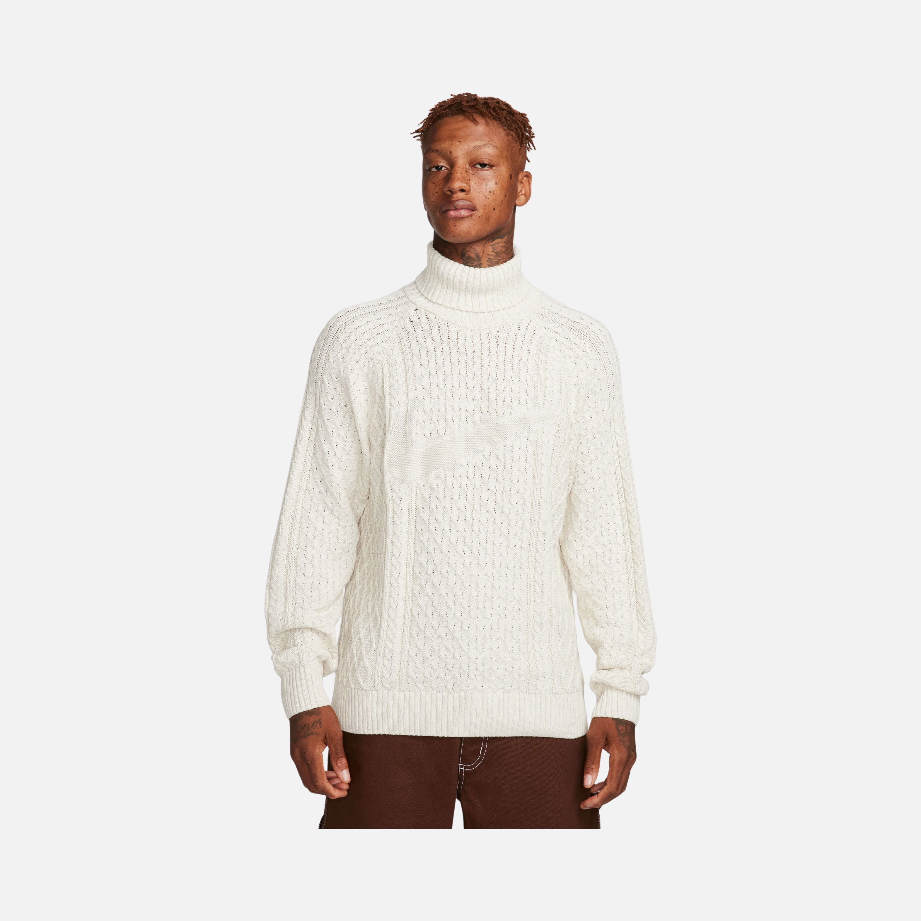 Nike Life Cable Knit Turtleneck Erkek Kazak