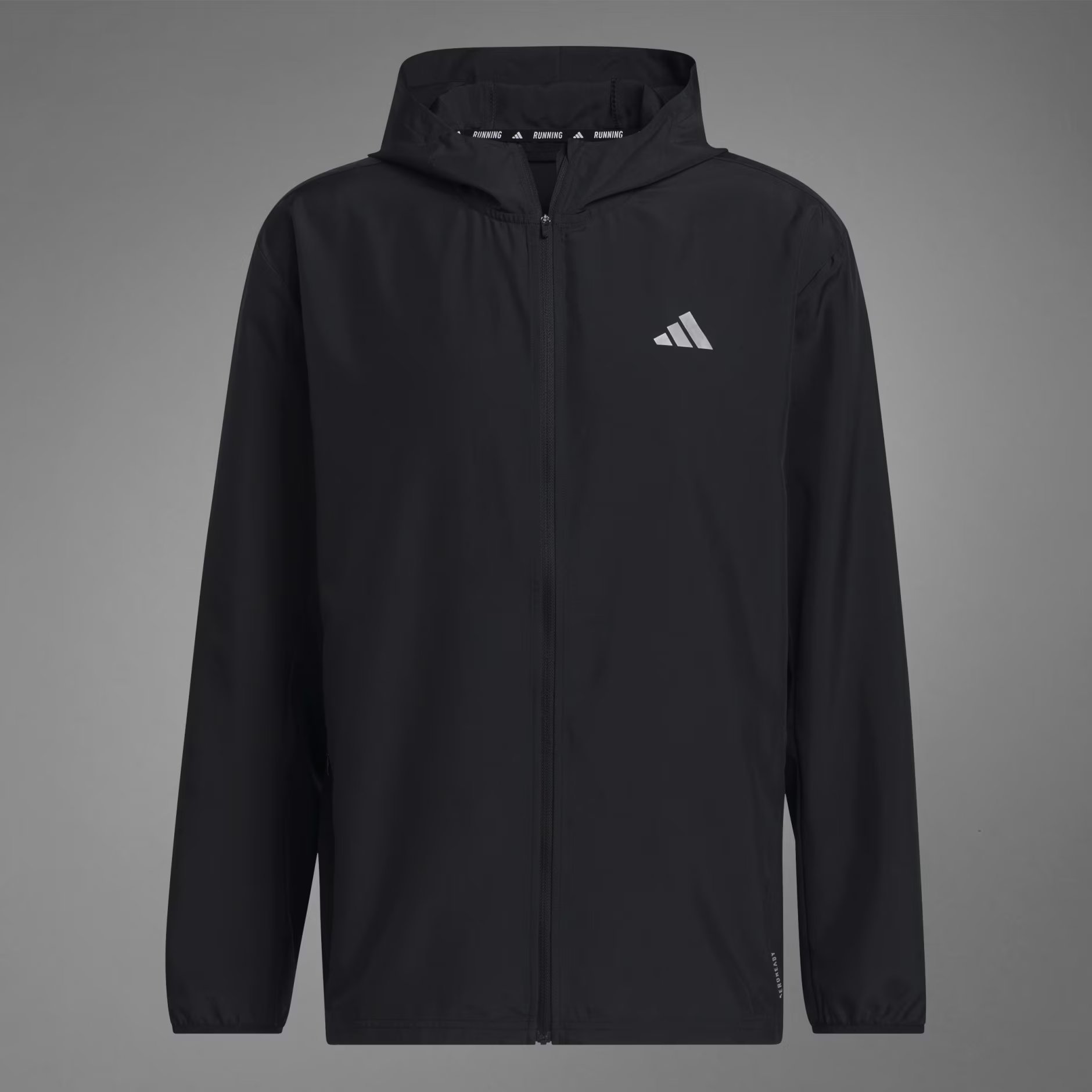adidas AEROREADY Run It Full-Zip Hoodie Erkek Ceket