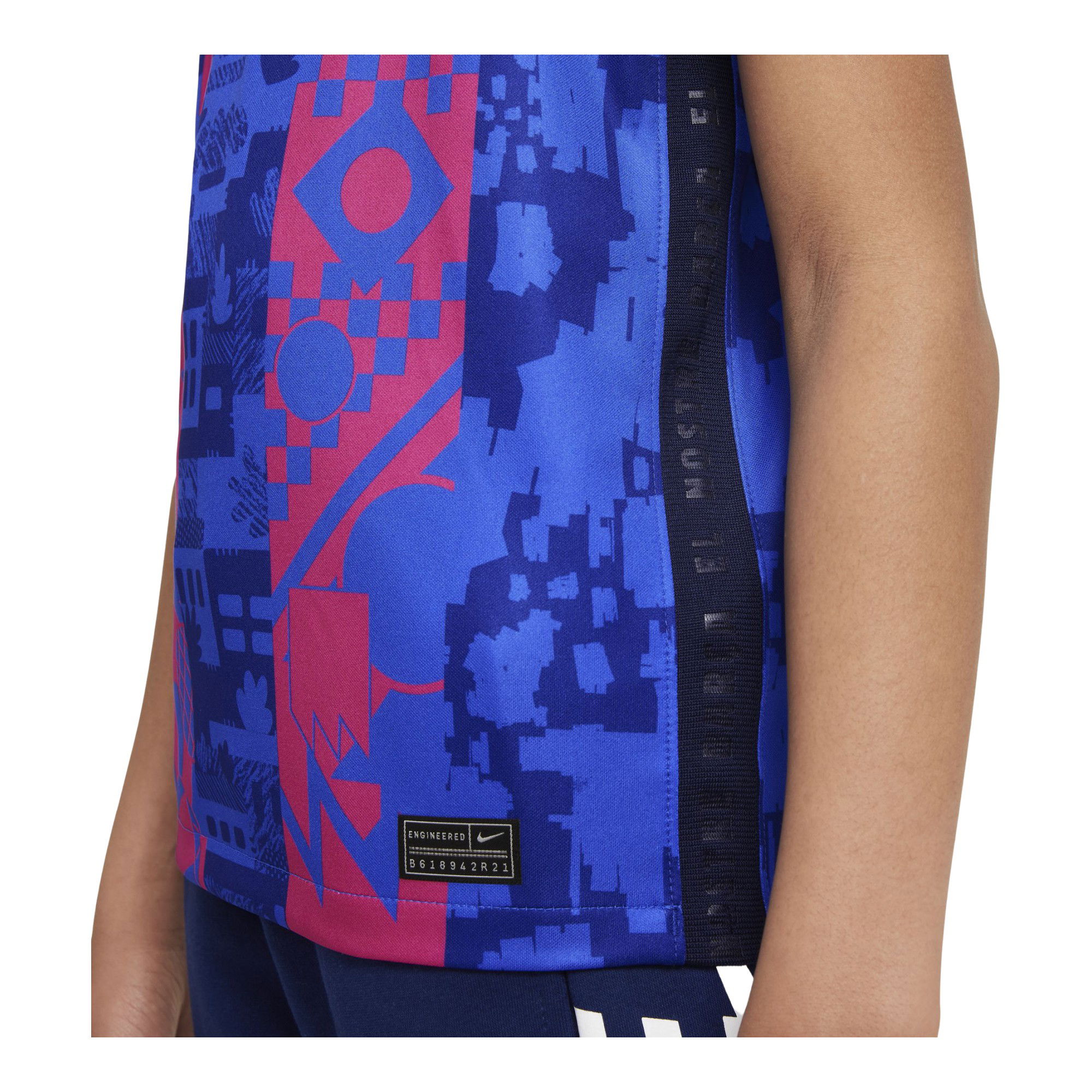 Nike FC Barcelona 2021-2022 Stadyum Üçüncü Takım Çocuk Forma