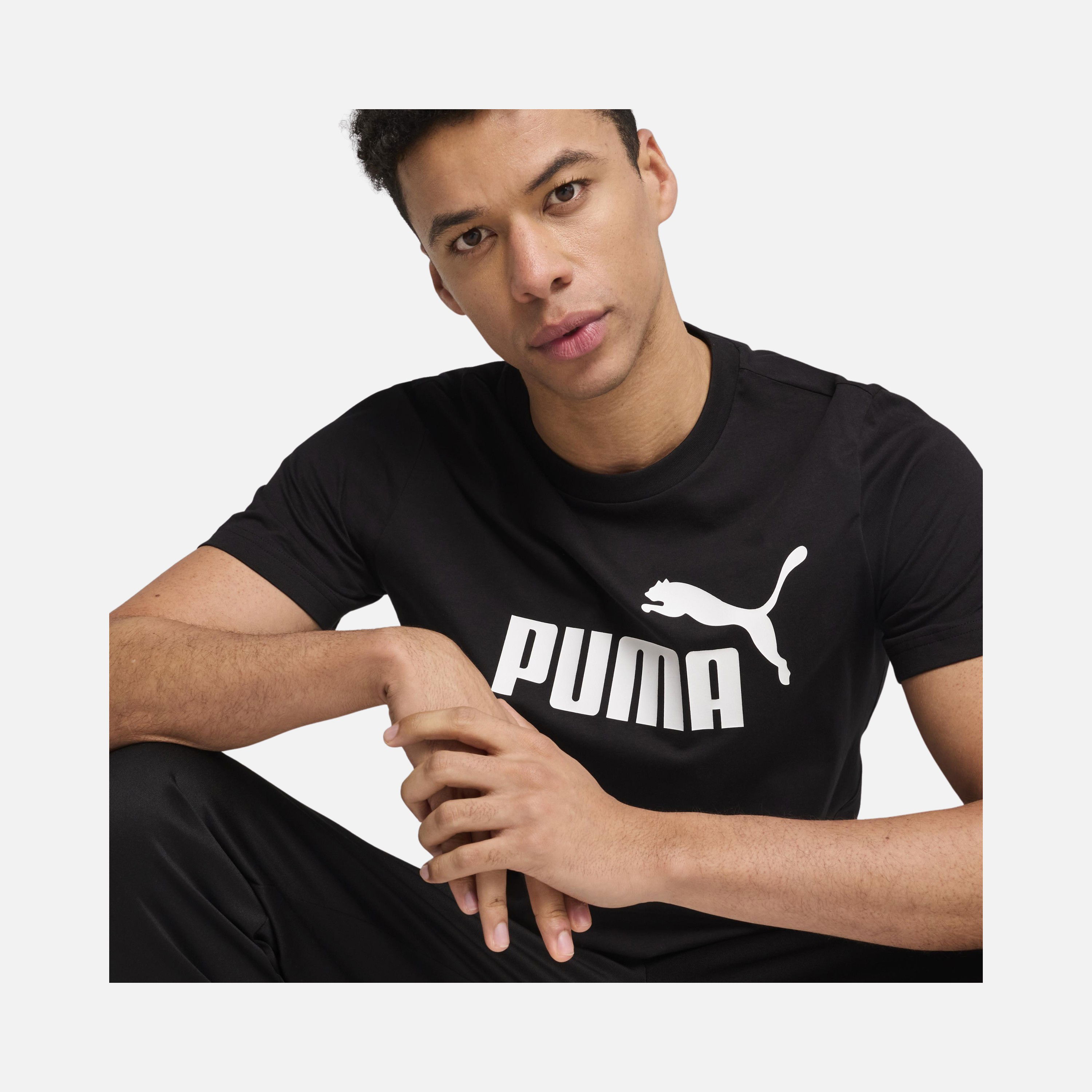 Puma Sportswear Essentials No. 1 Logo Graphic Short-Sleeve Erkek Tişört