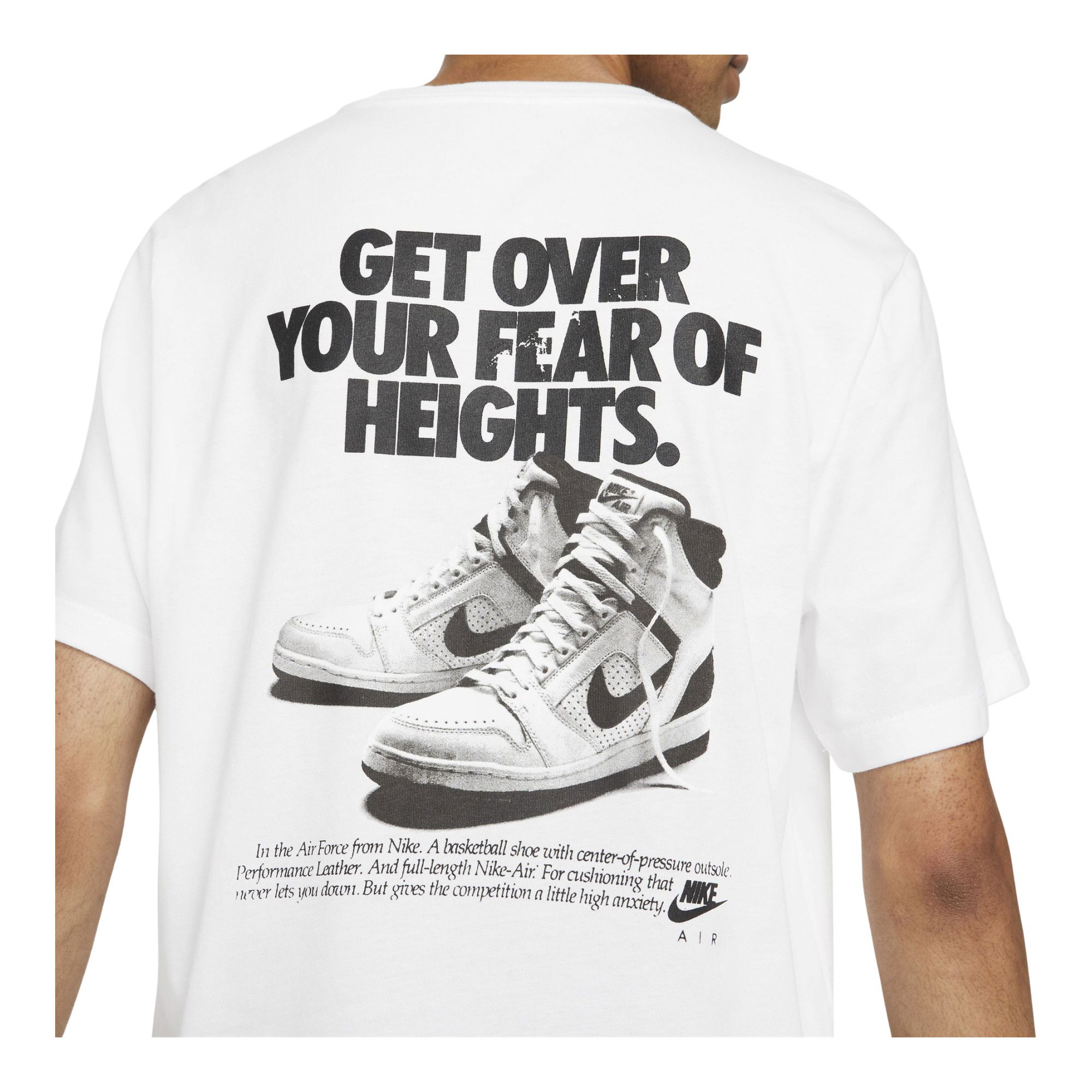 Nike Sportswear Get Over Your Fear Graphic Short-Sleeve Erkek Tişört
