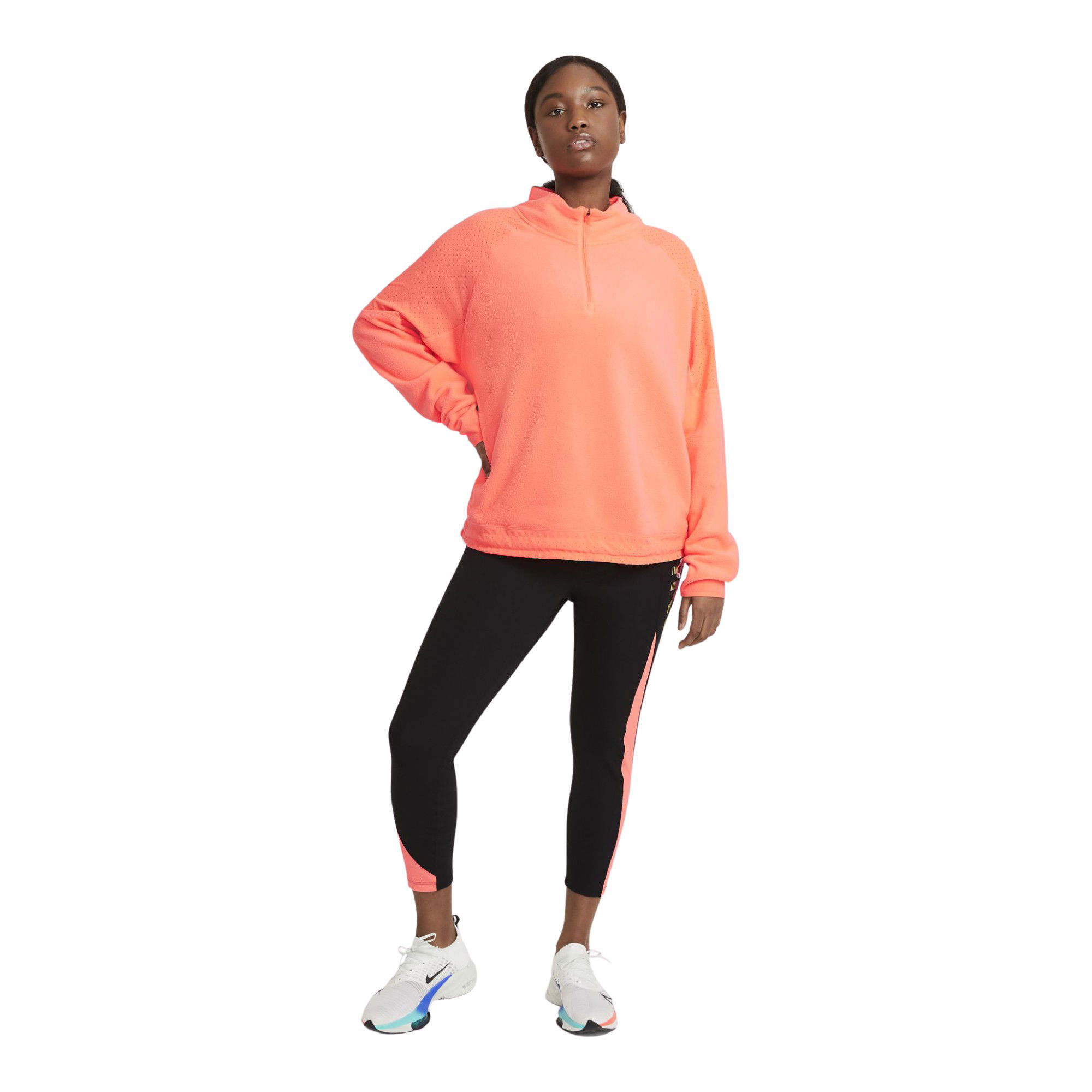 Nike Air Midlayer Running Top Long-Sleeve Kadın Tişört