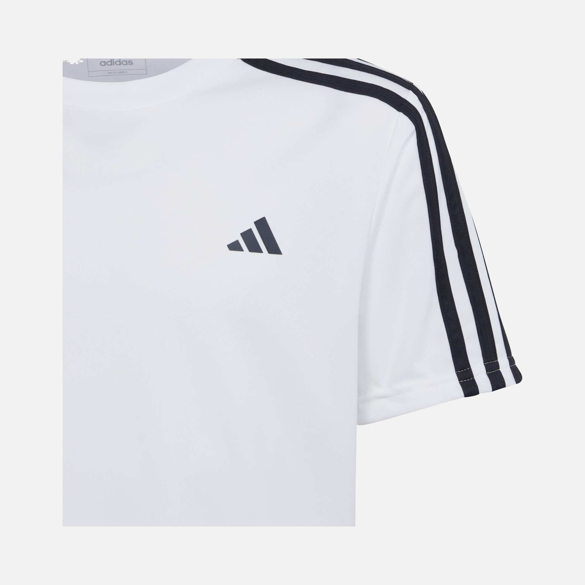 adidas Train Essentials AEROREADY 3-Stripes Regular-Fit Training Şort & Tişört Çocuk Takım